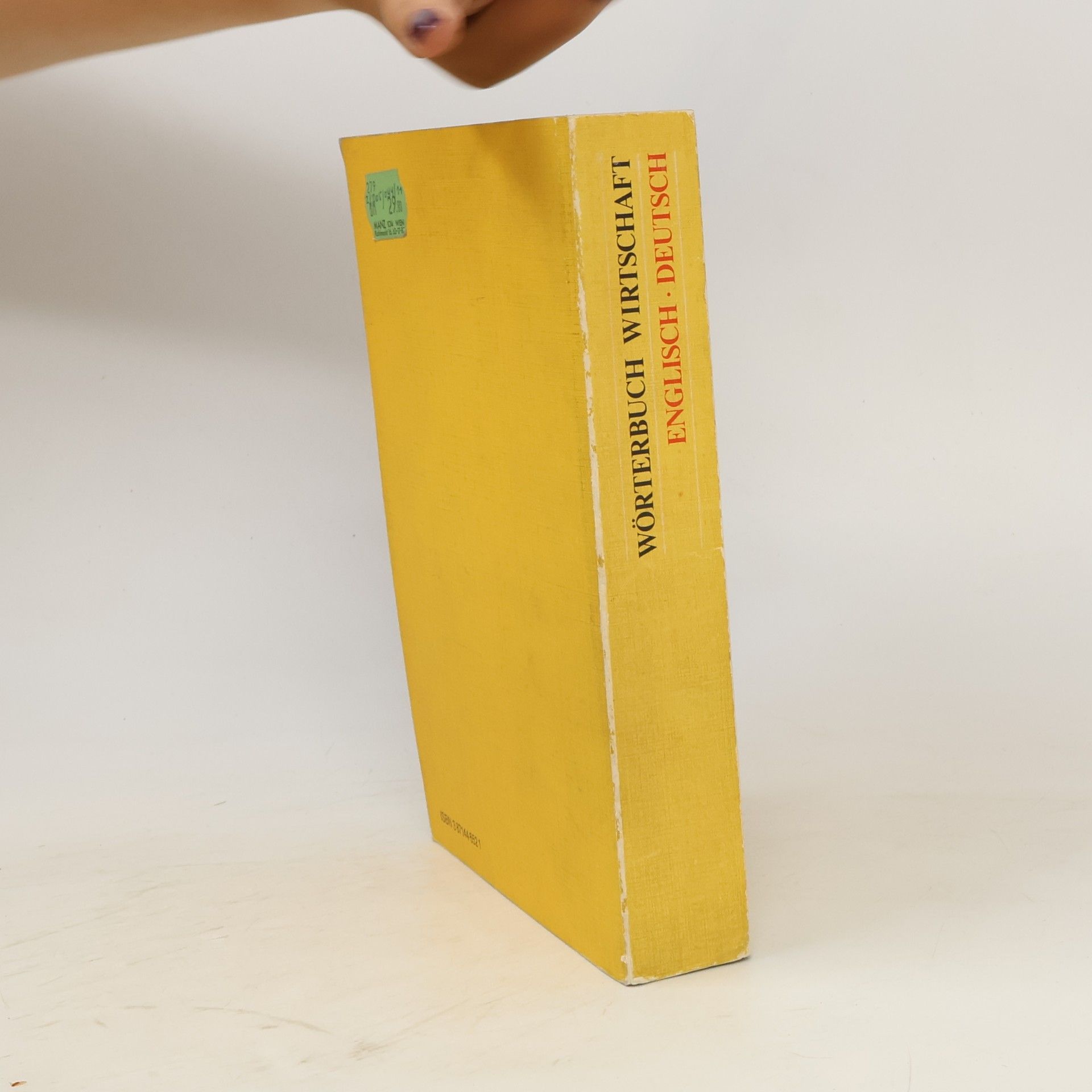 Andreas Schüler Wörterbuch Wirtschaft Englisch-Deutsch