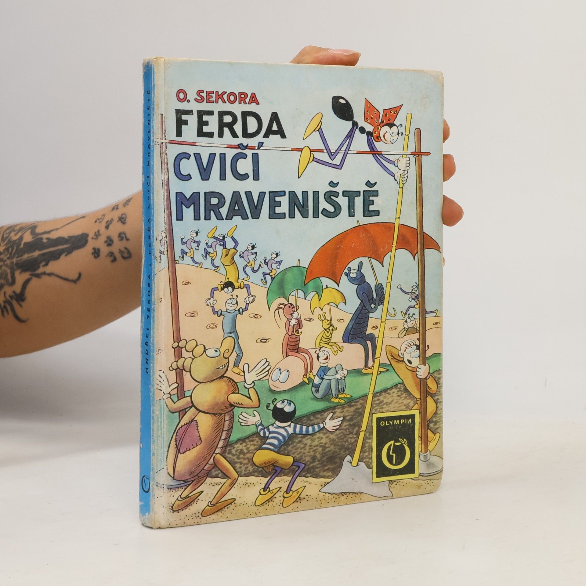 Ondřej Sekora Ferda cvičí mraveniště