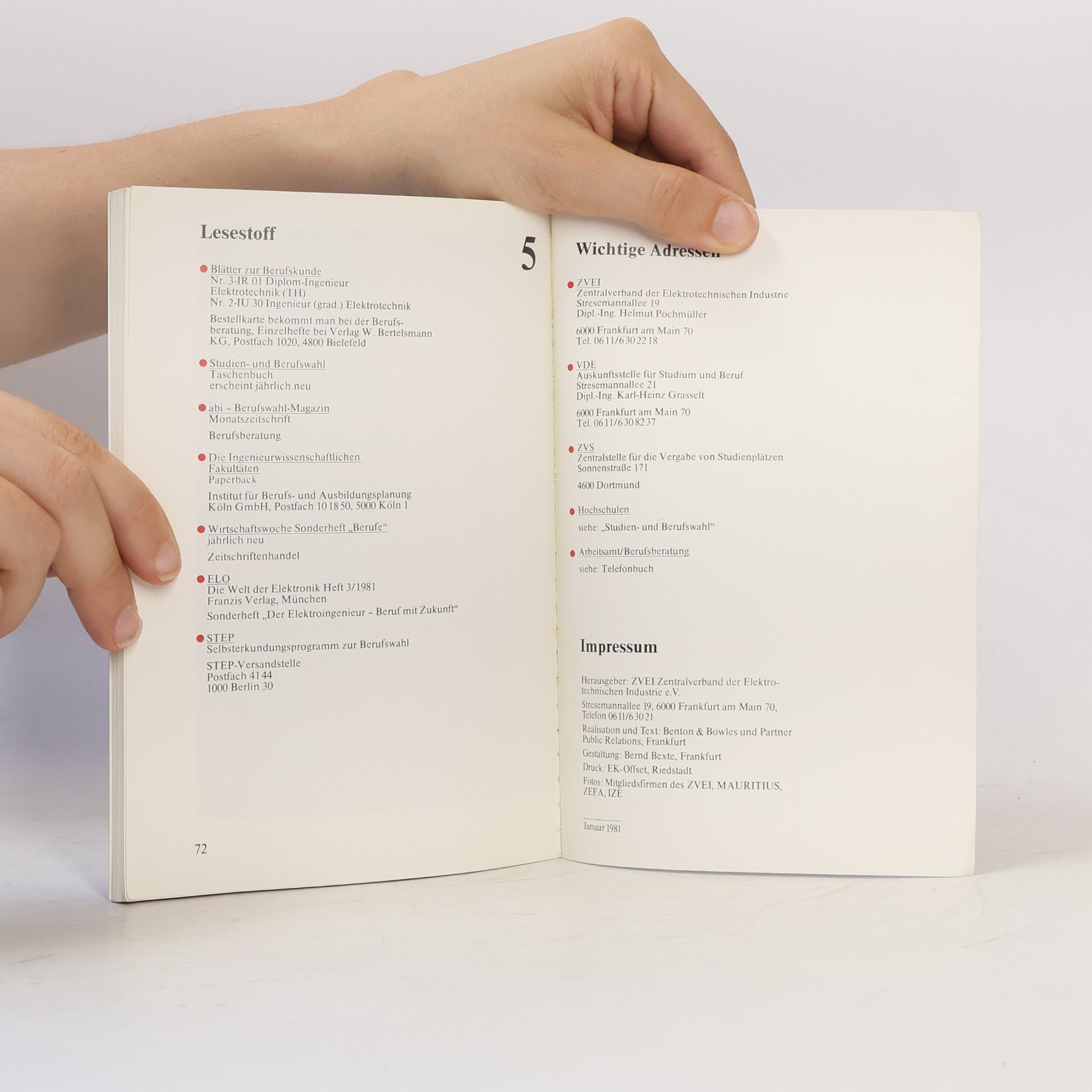Autorenkollektiv Studien- und Berufsreport. Elektrotechnik Elektronik