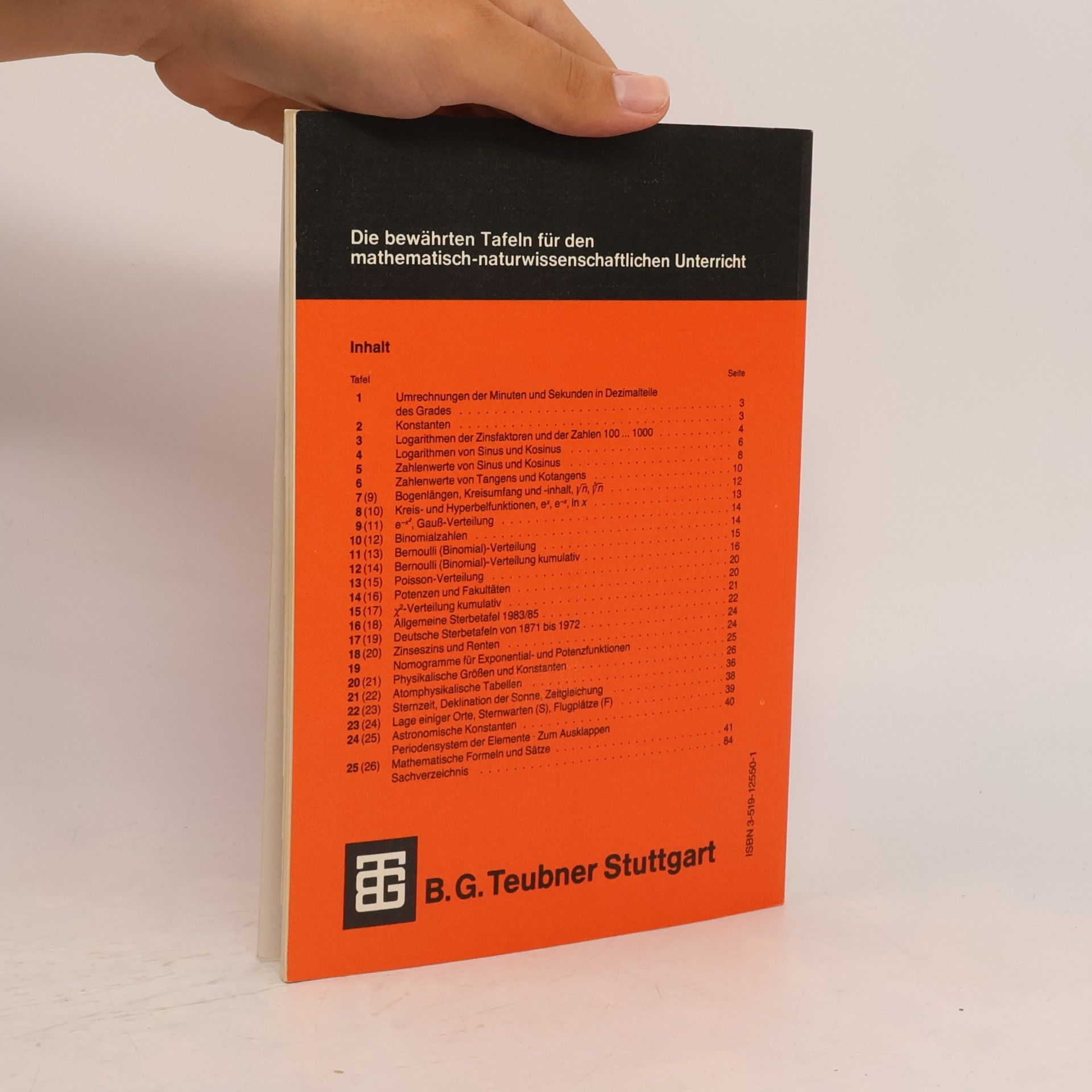 Helmut Wunderling Schülkes Tafeln
