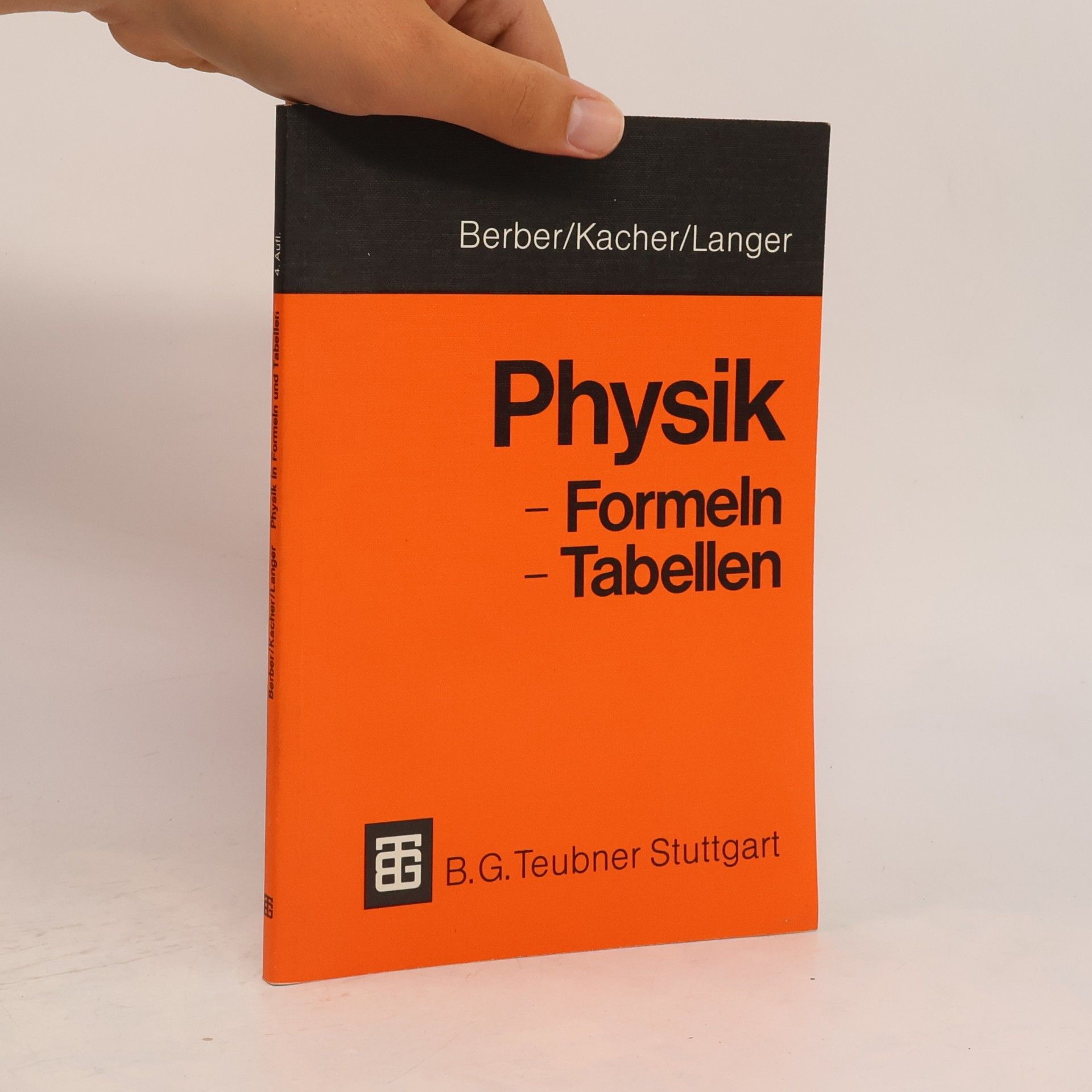 J. Berber Physik in Formeln und Tabellen