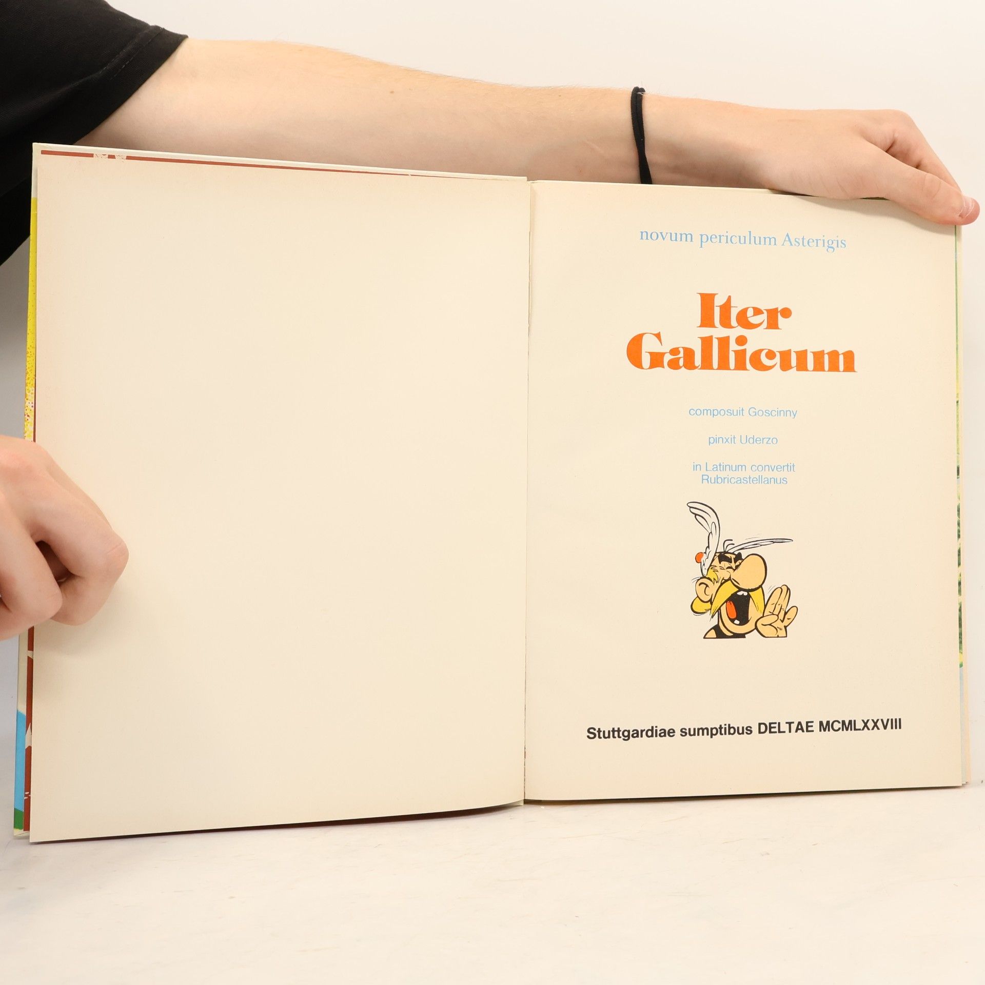 Albert Uderzo Asterix. Iter Gallicum