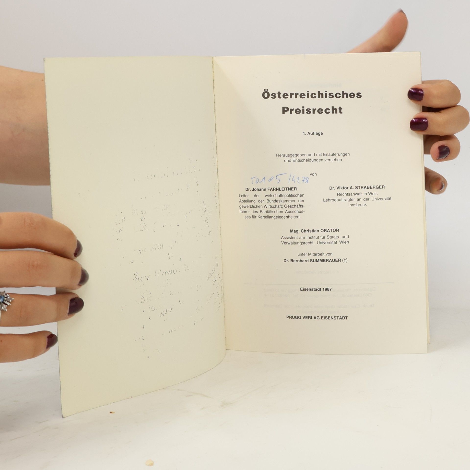 Autorenkollektiv Österreichisches Preisrecht