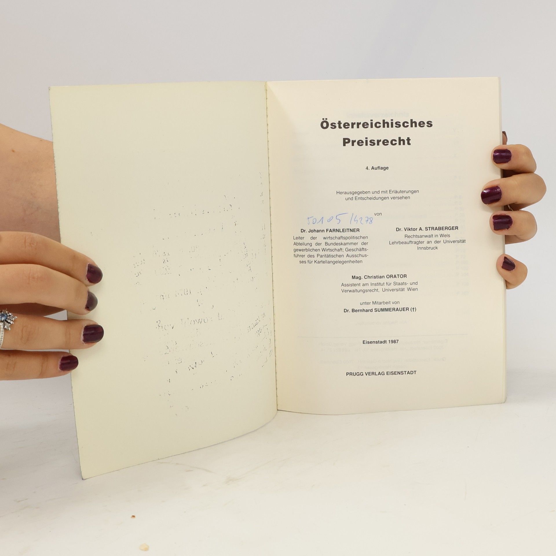 Autorenkollektiv Österreichisches Preisrecht