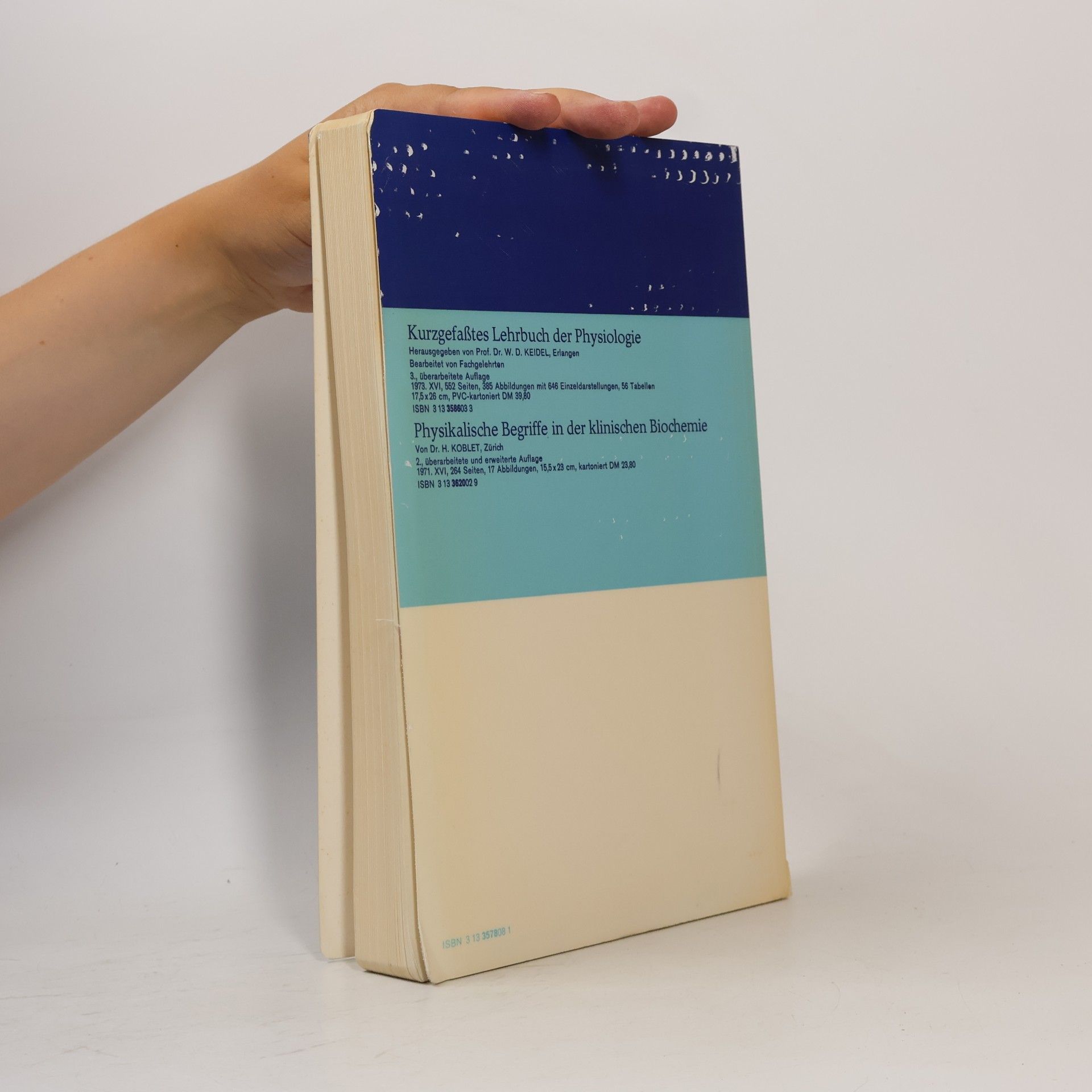 Peter Karlson Kurzes Lehrbuch der Biochemie