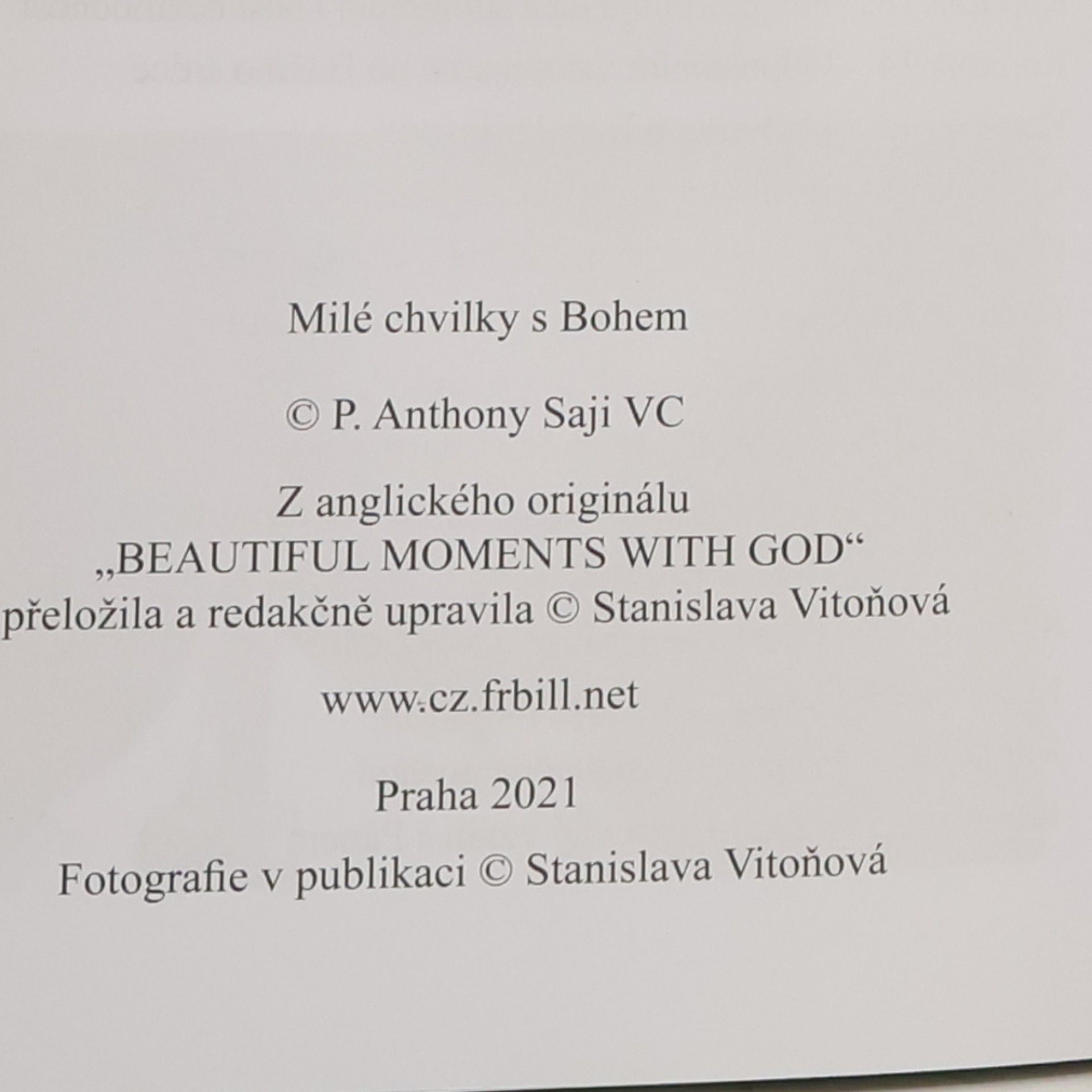 P. Anthony Saji Milé chvilky s Bohem