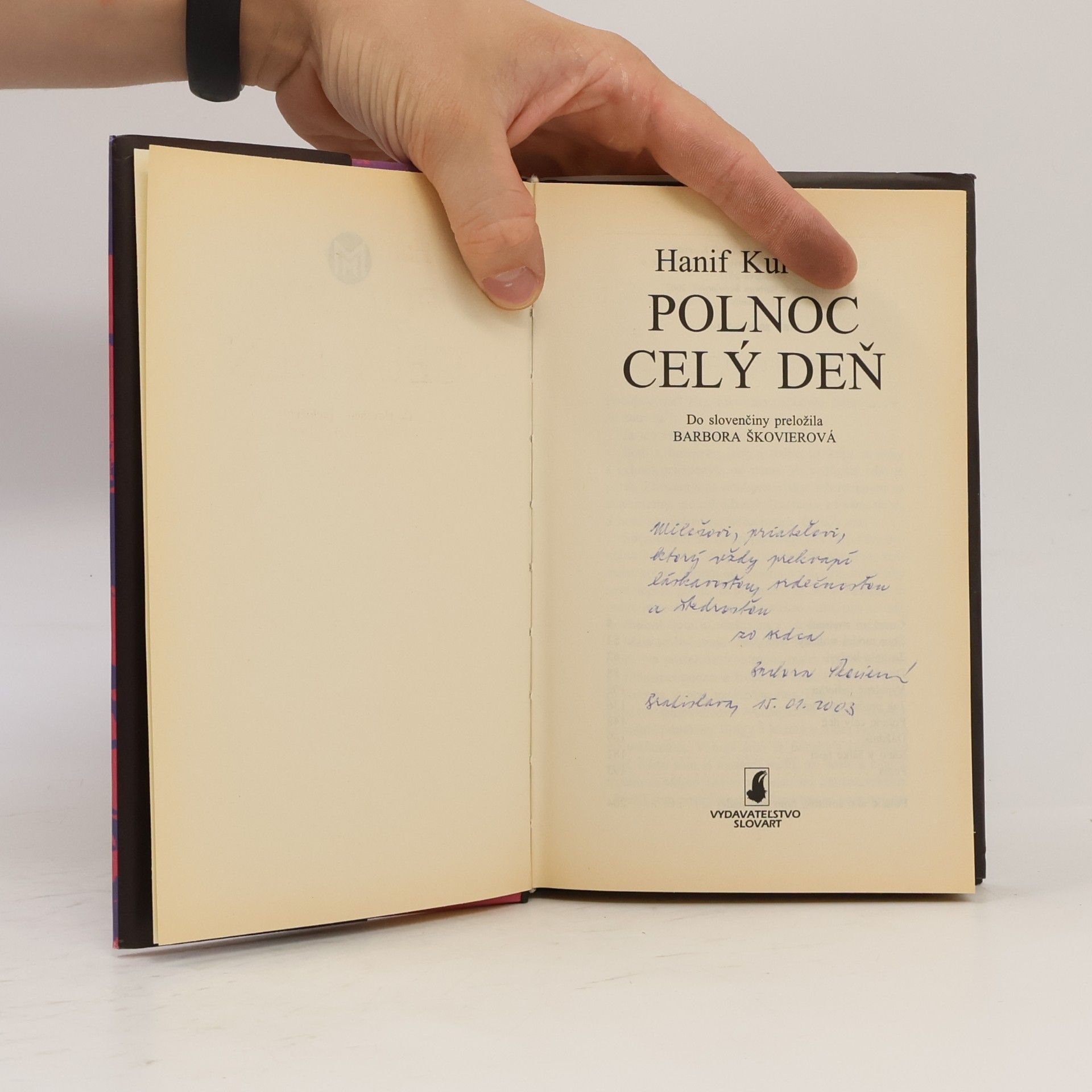 Hanif Kureishi Polnoc celý deň