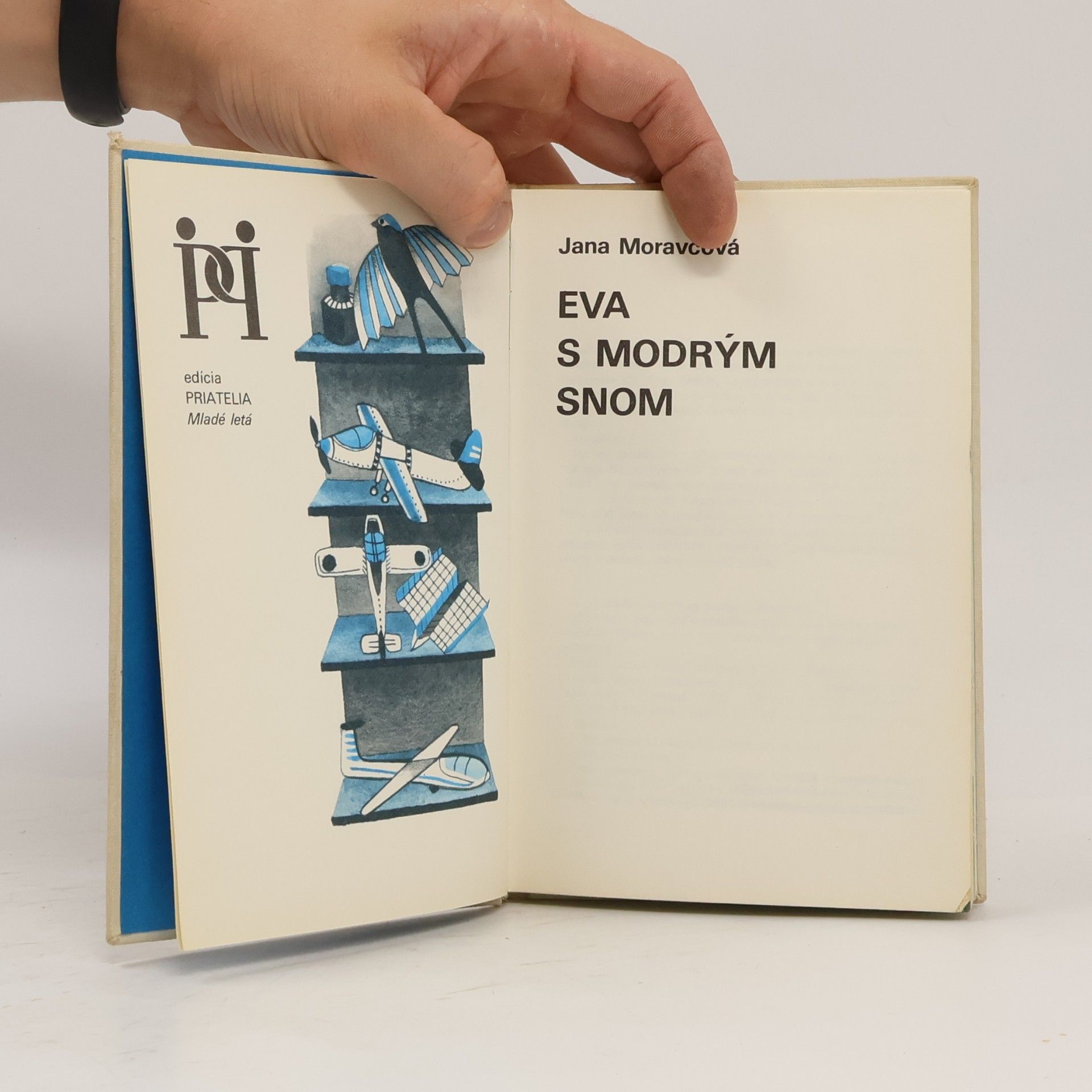 Moravcová Jana Eva s modrým snom