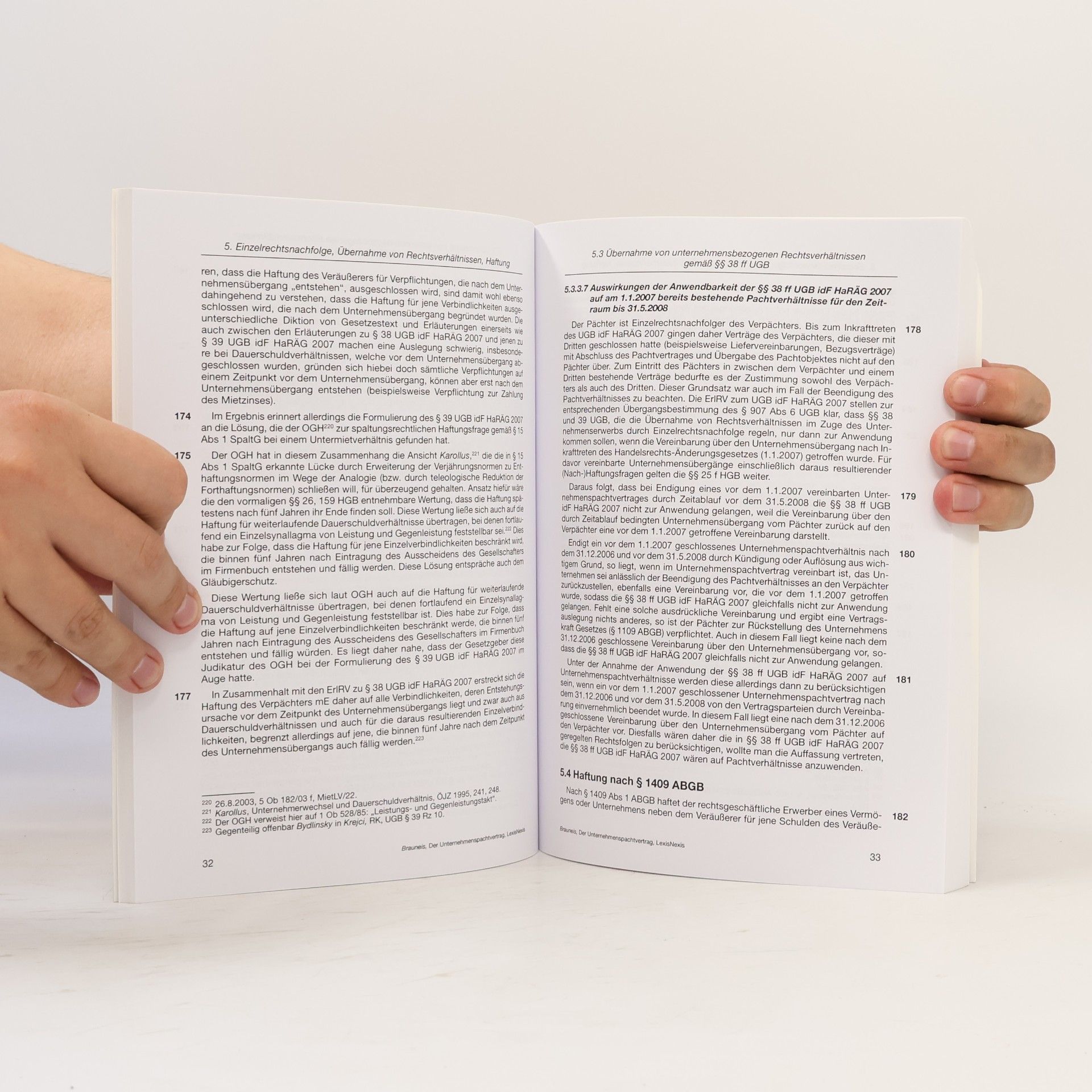 Arno Brauneis Orac-Rechtspraxis Vertragsmuster: Der Unternehmenspachtvertrag - 2., aktualisierte Auflage