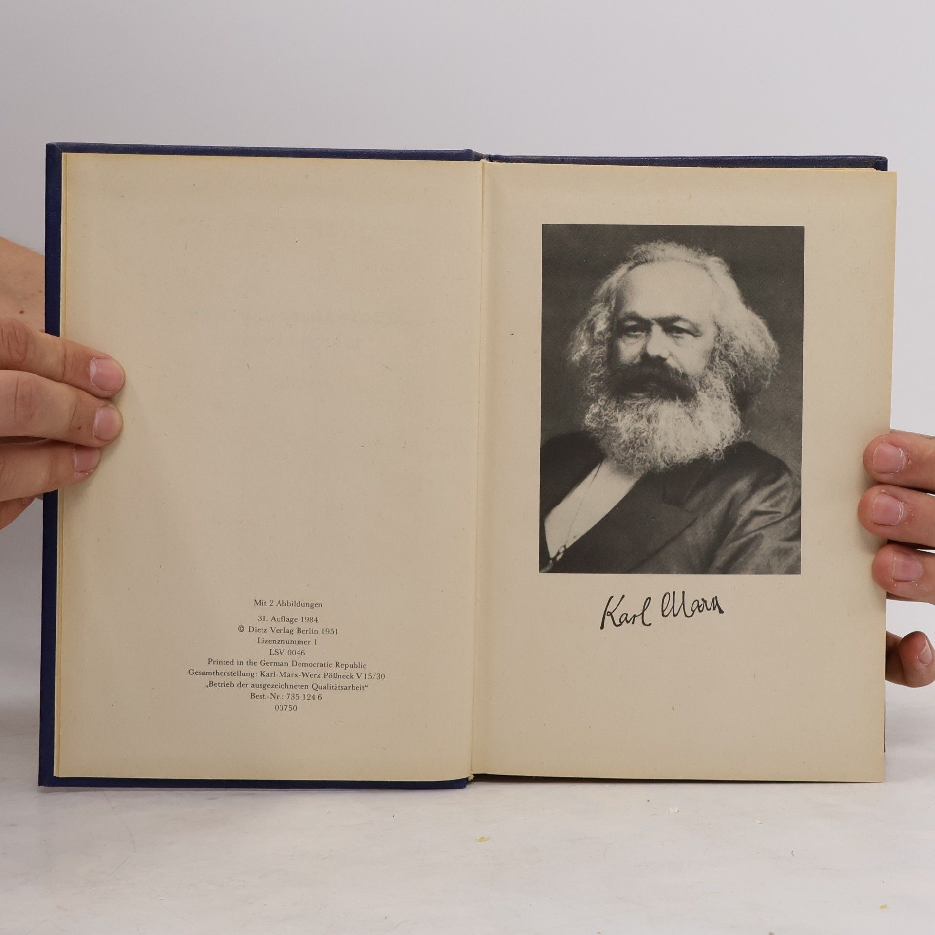 Karl Marx Ausgewählte Schriften I