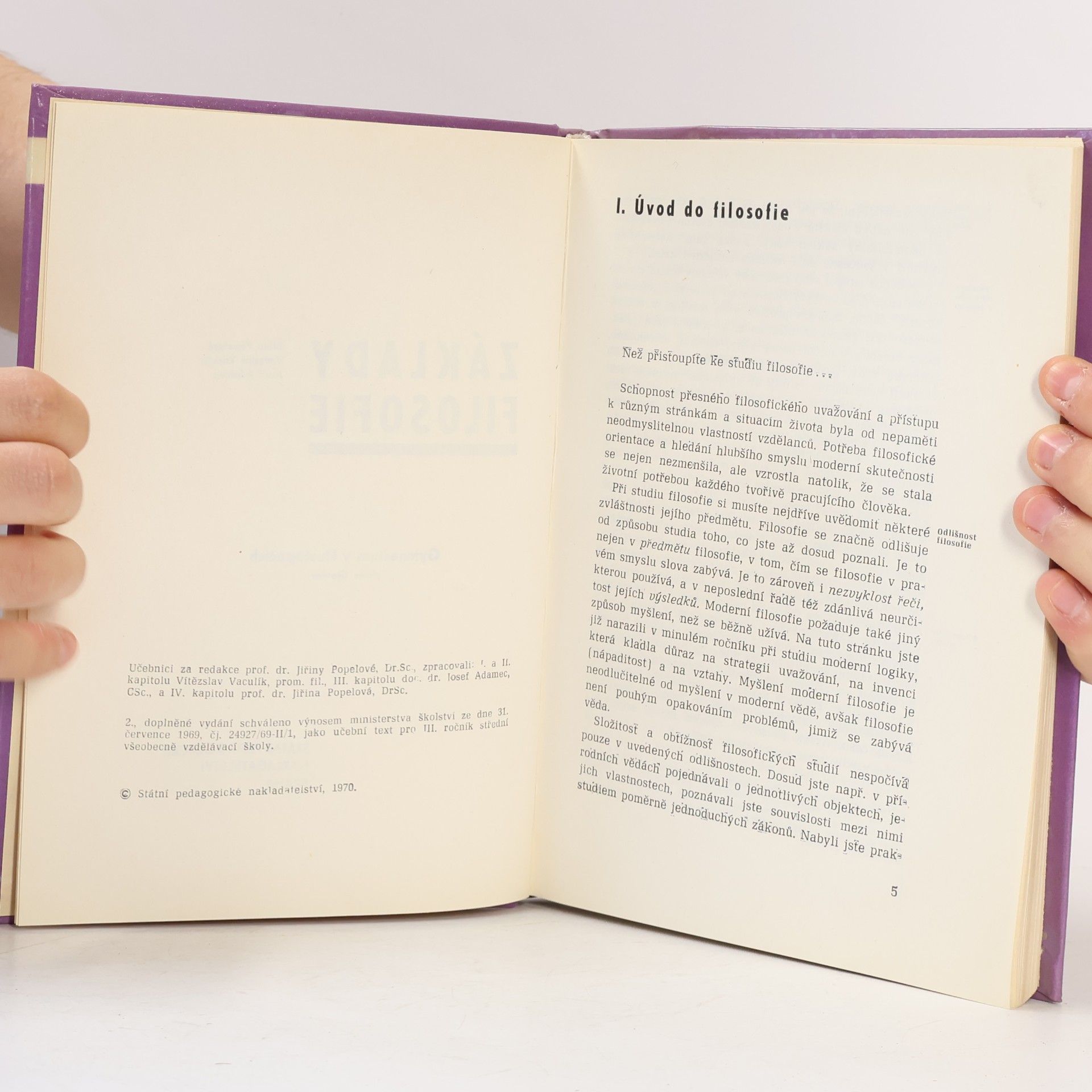 Autorenkollektiv Základy filosofie