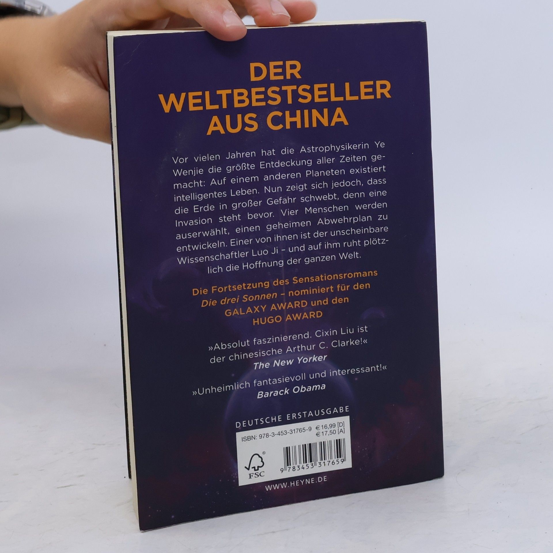 Liu Cixin Der Dunkle Wald