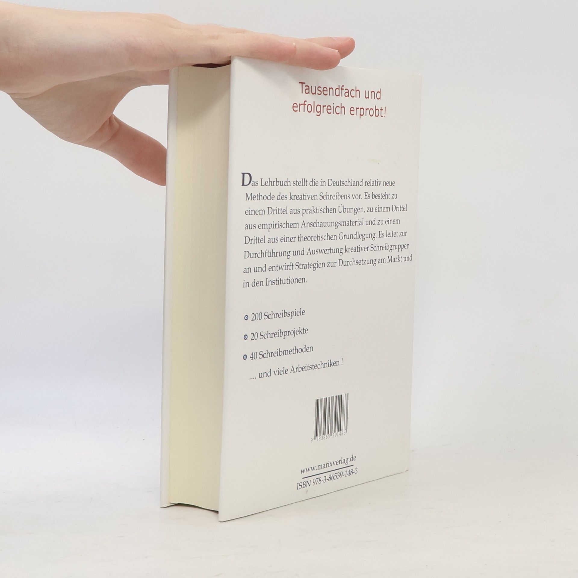 Lutz von Werder Lehrbuch des kreativen Schreibens