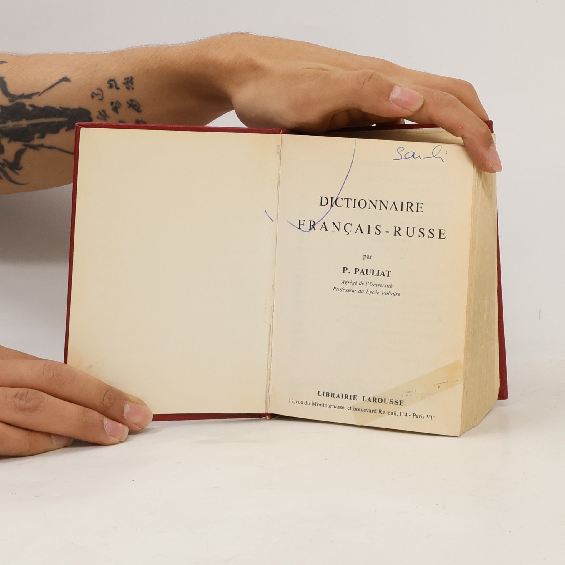 Paul Pauliat Dictionnaire Français-Russe / Dictionnaire Russe-Français