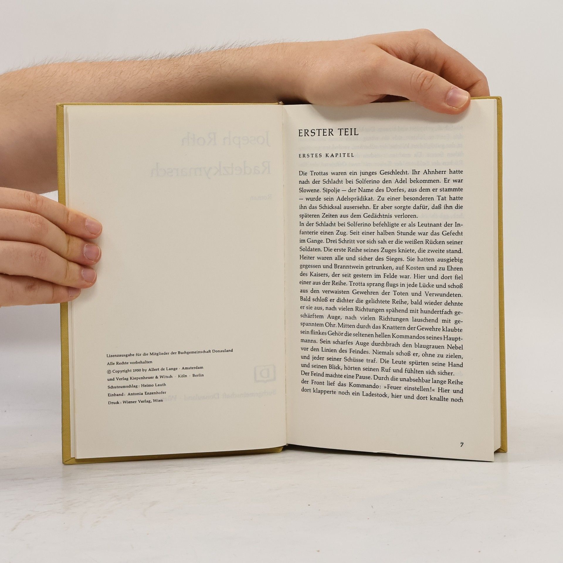 Joseph Roth Radetzky Marsch