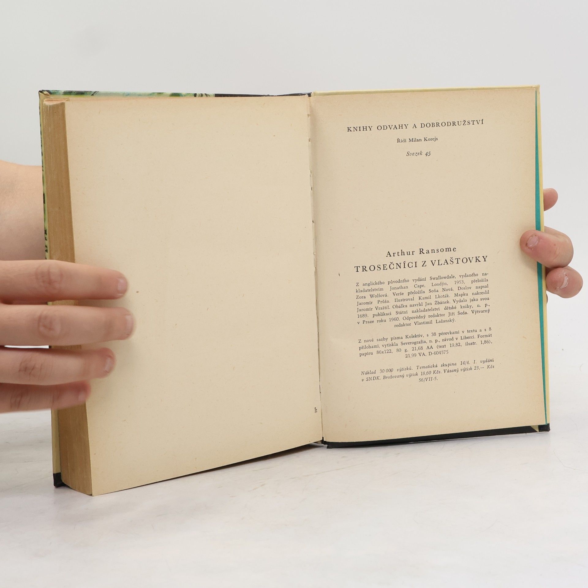 Arthur Ransome Trosečníci z Vlaštovky