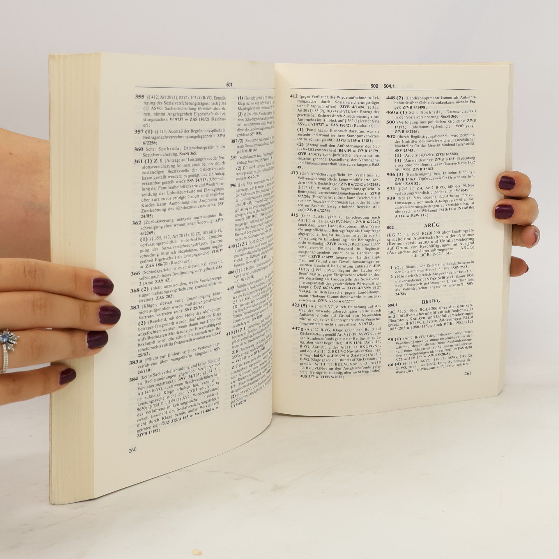 Autorenkollektiv Index '85 Rechtsprechung und Schrifttum 38