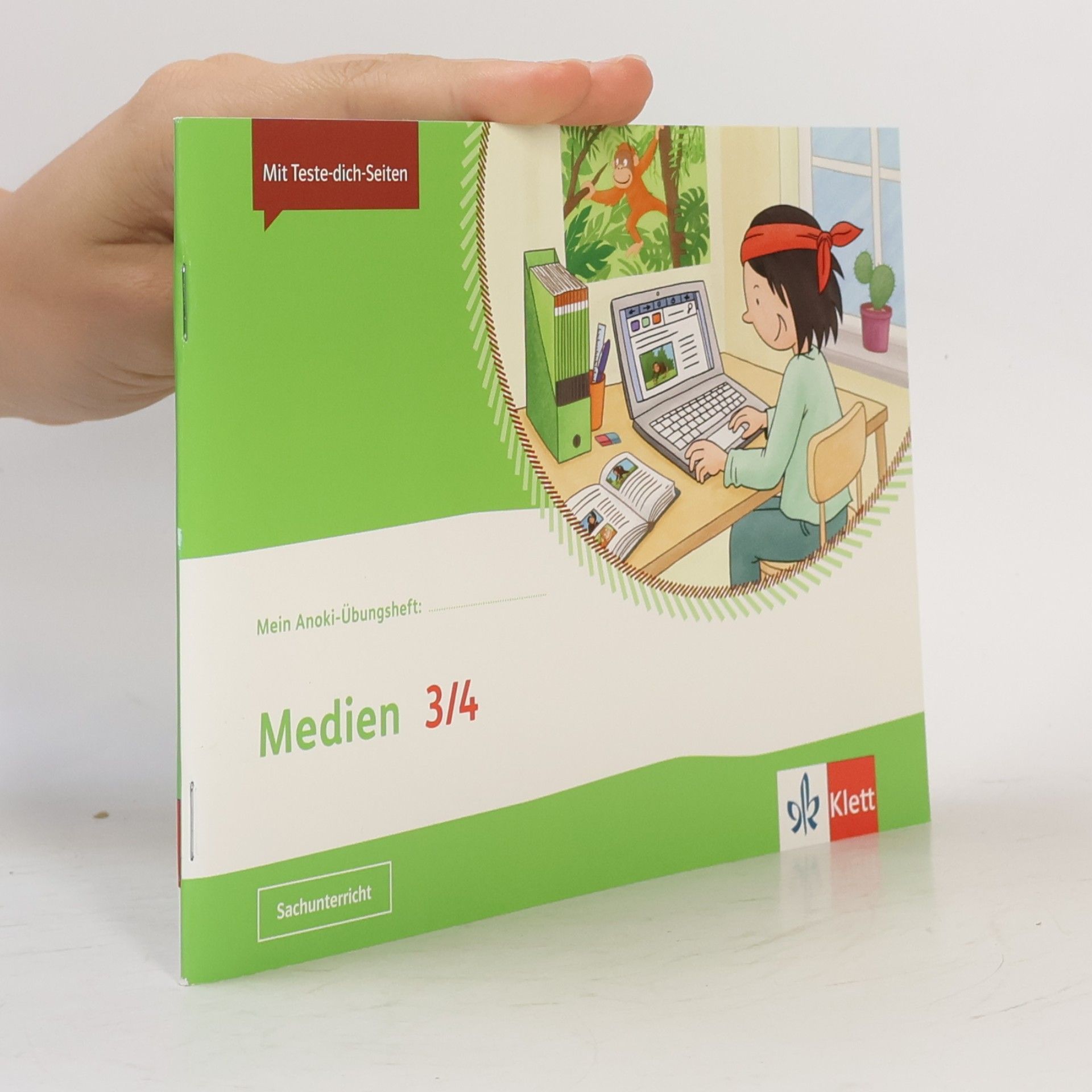 Klett Ernst /Schulbuch Mein Anoki-Übungsheft. Medien 3/4. Übungsheft Klasse 3/4