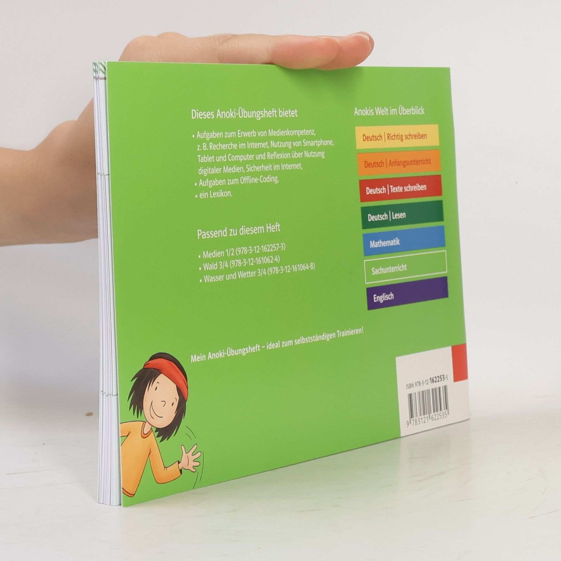 Klett Ernst /Schulbuch Mein Anoki-Übungsheft. Medien 3/4. Übungsheft Klasse 3/4