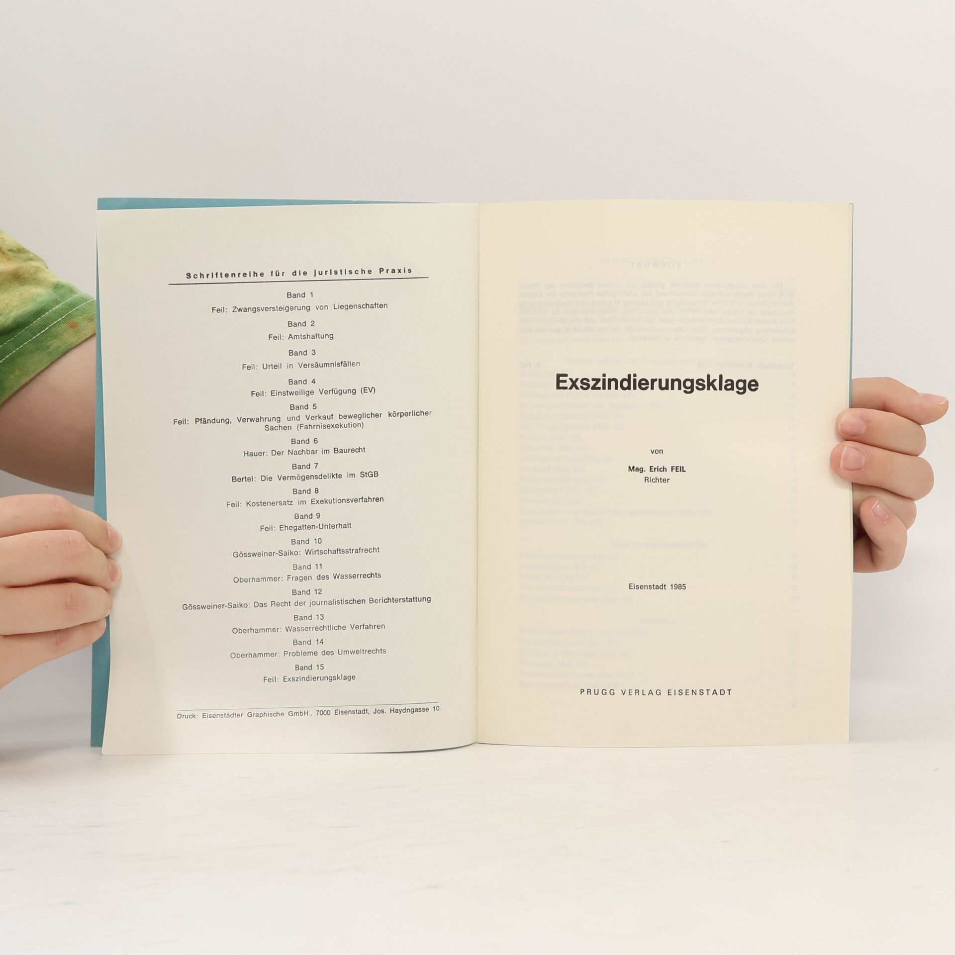 Erich Feil Exszindierungsklage