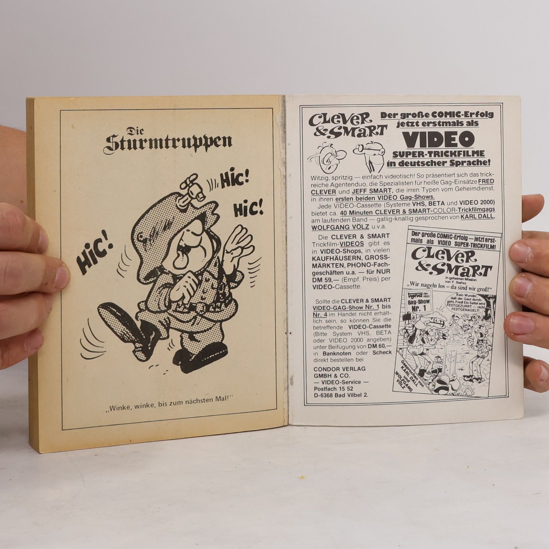 Collectif d'auteurs Die Sturmtruppen Gag-Comic Jahrbuch Nr. 1