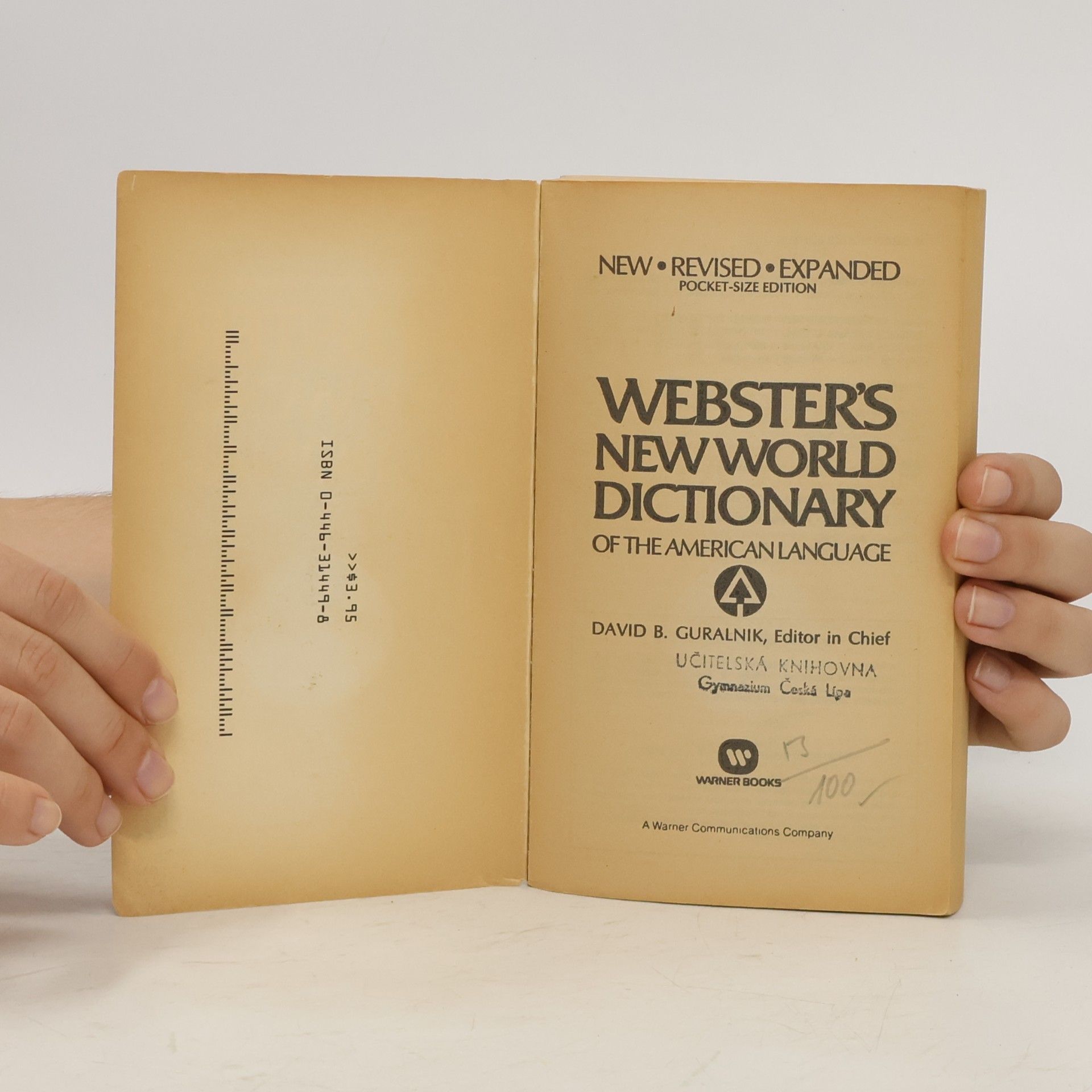 David B. Guralnick Webster´s New World Dictionary Of The American Language