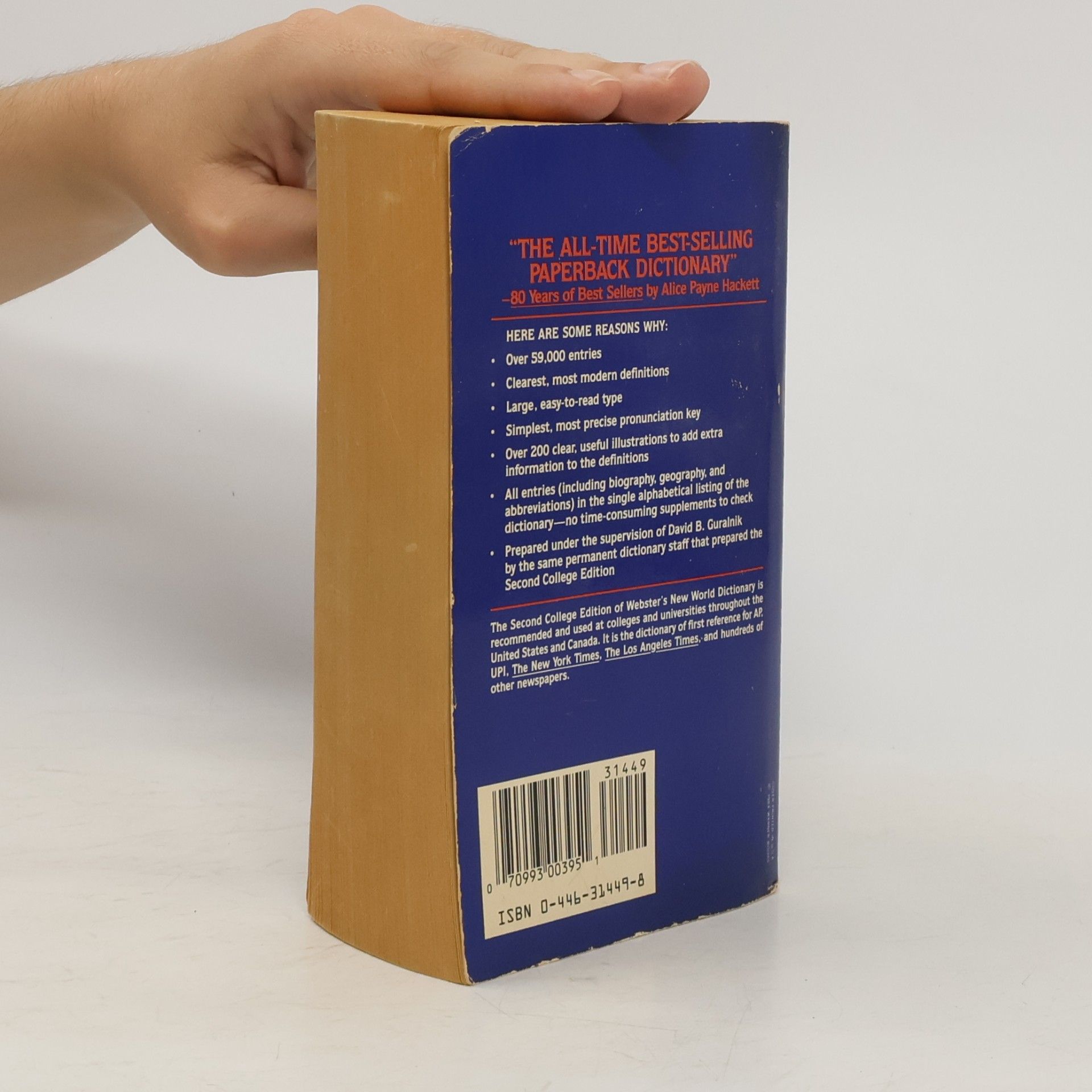 David B. Guralnick Webster´s New World Dictionary Of The American Language