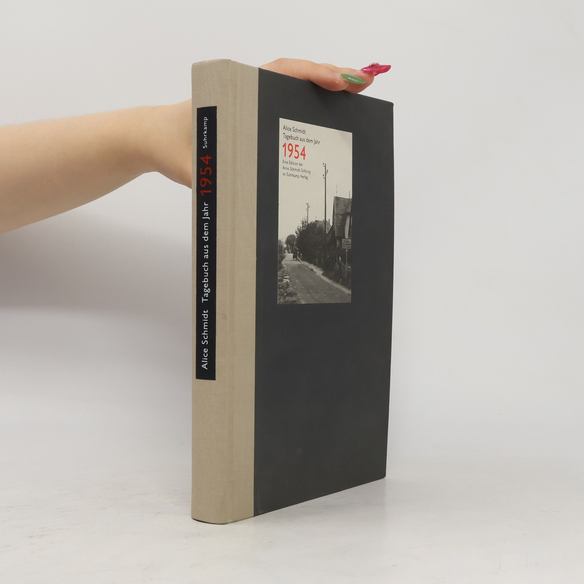 Alice Schmidt Tagebuch aus dem Jahr 1954
