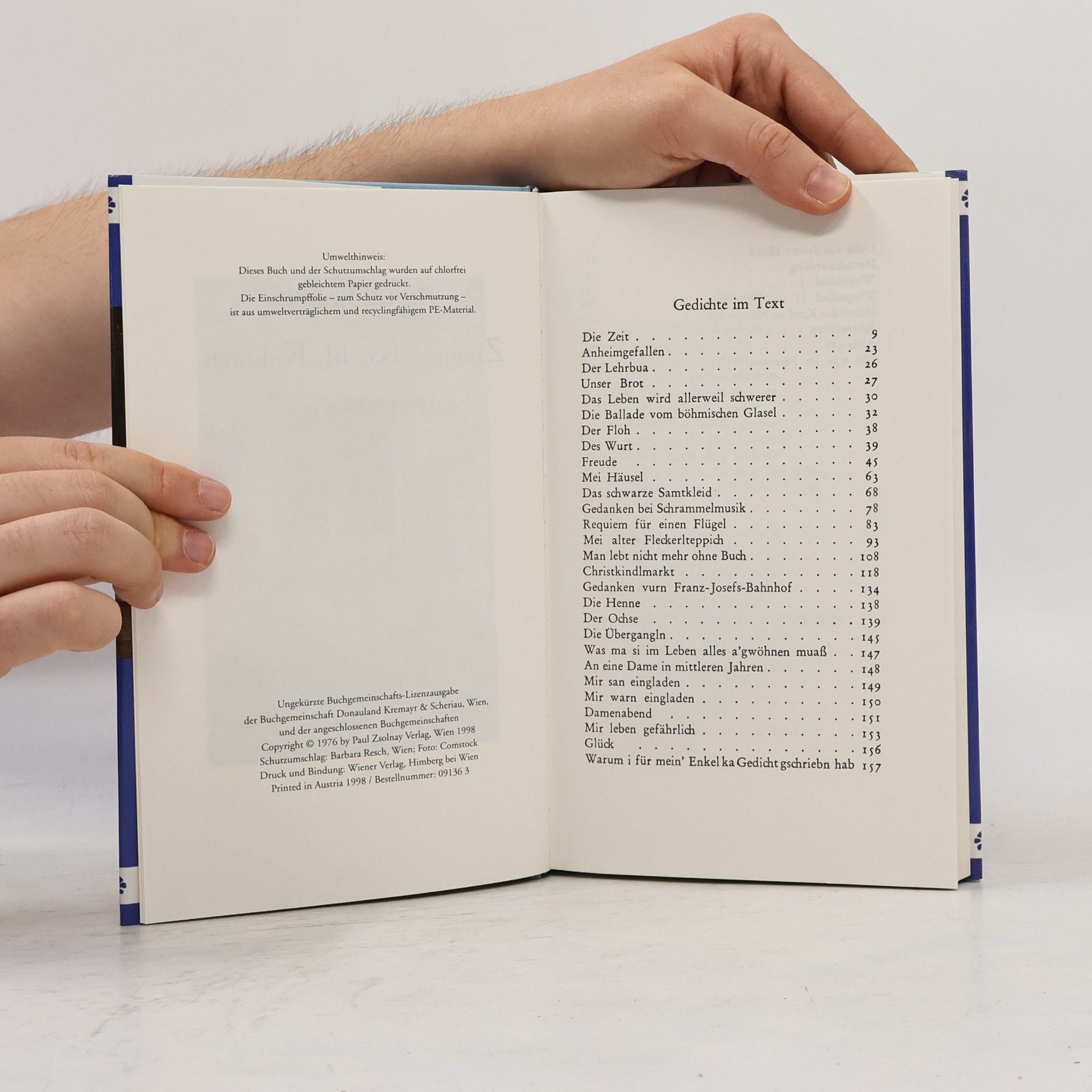 Trude Marzik Zimmer, Kuchl, Kabinett