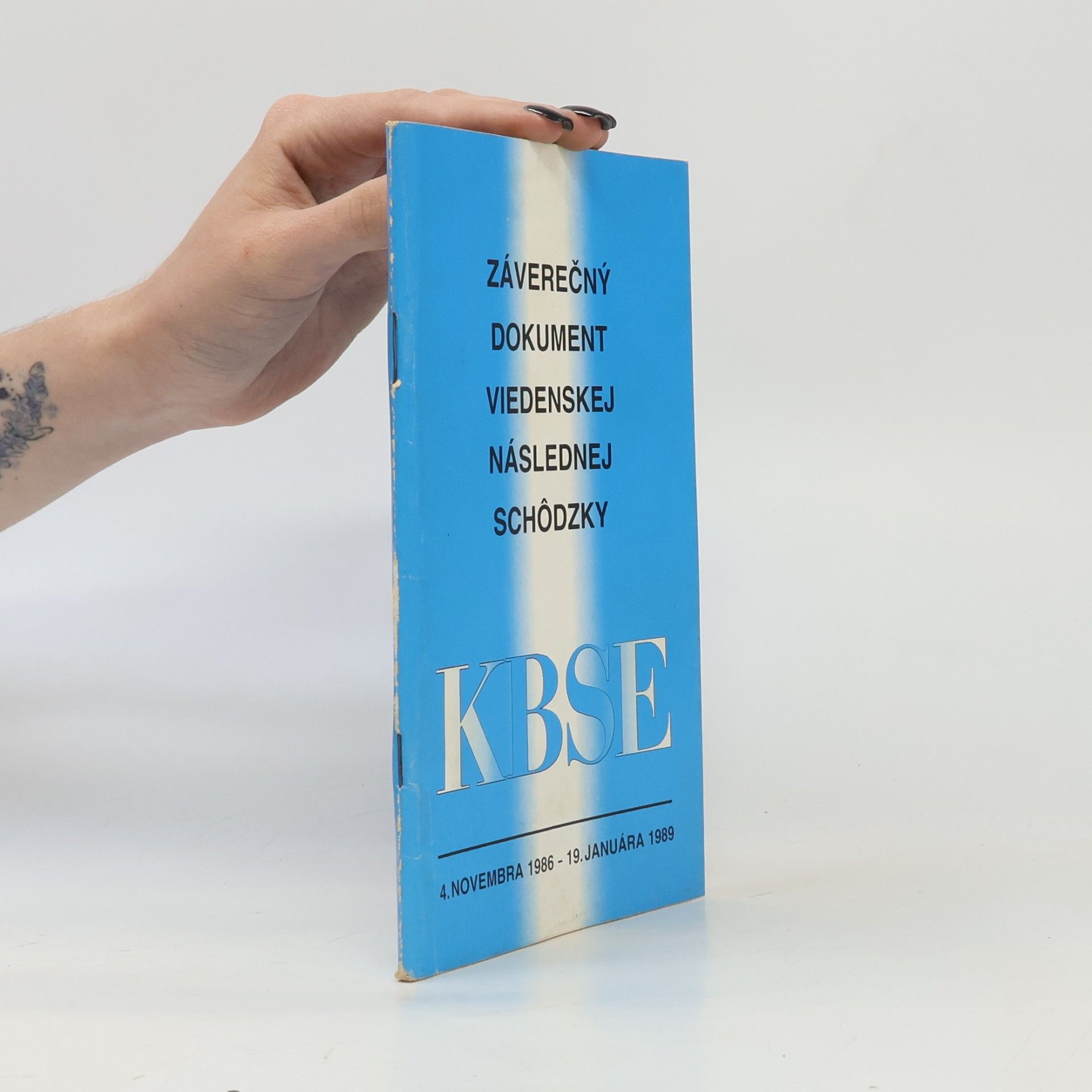 Various authors Záverečný dokument viedenskej následnej schôdzky KBSE