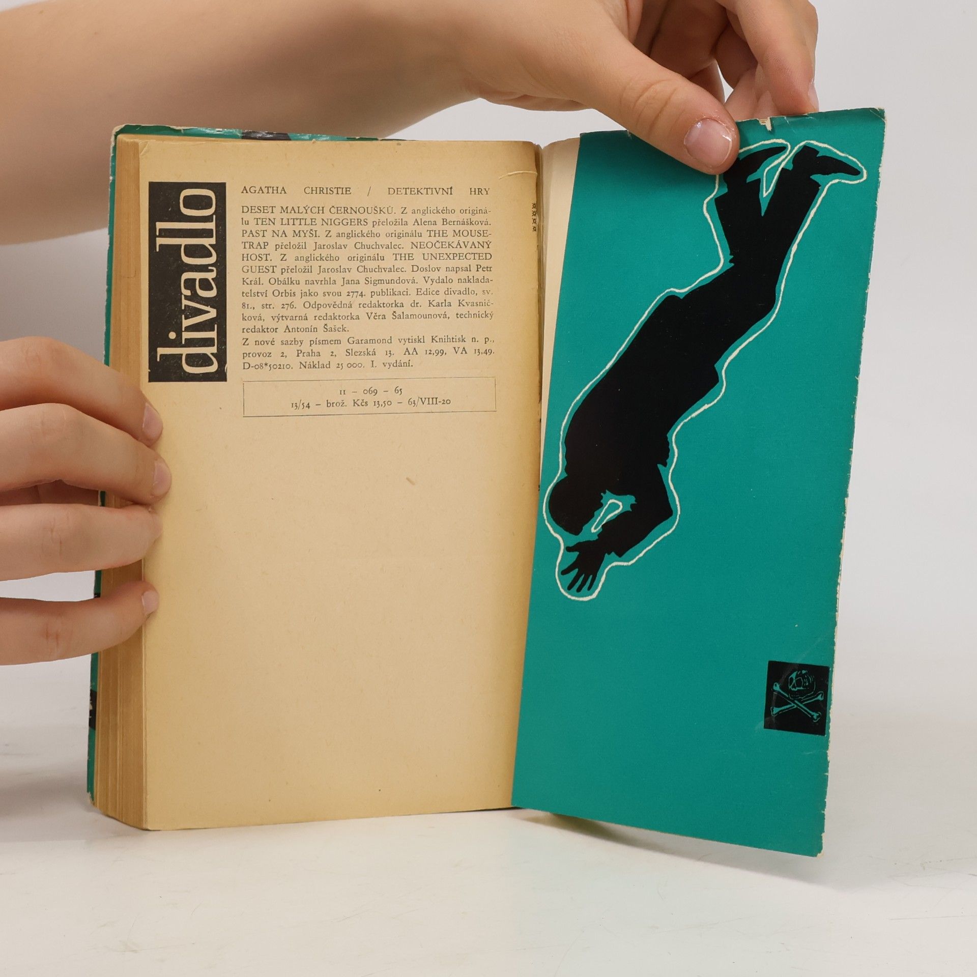 Agatha Christie Detektivní hry. Deset malých černoušků, Past na myši, Neočekávaný host