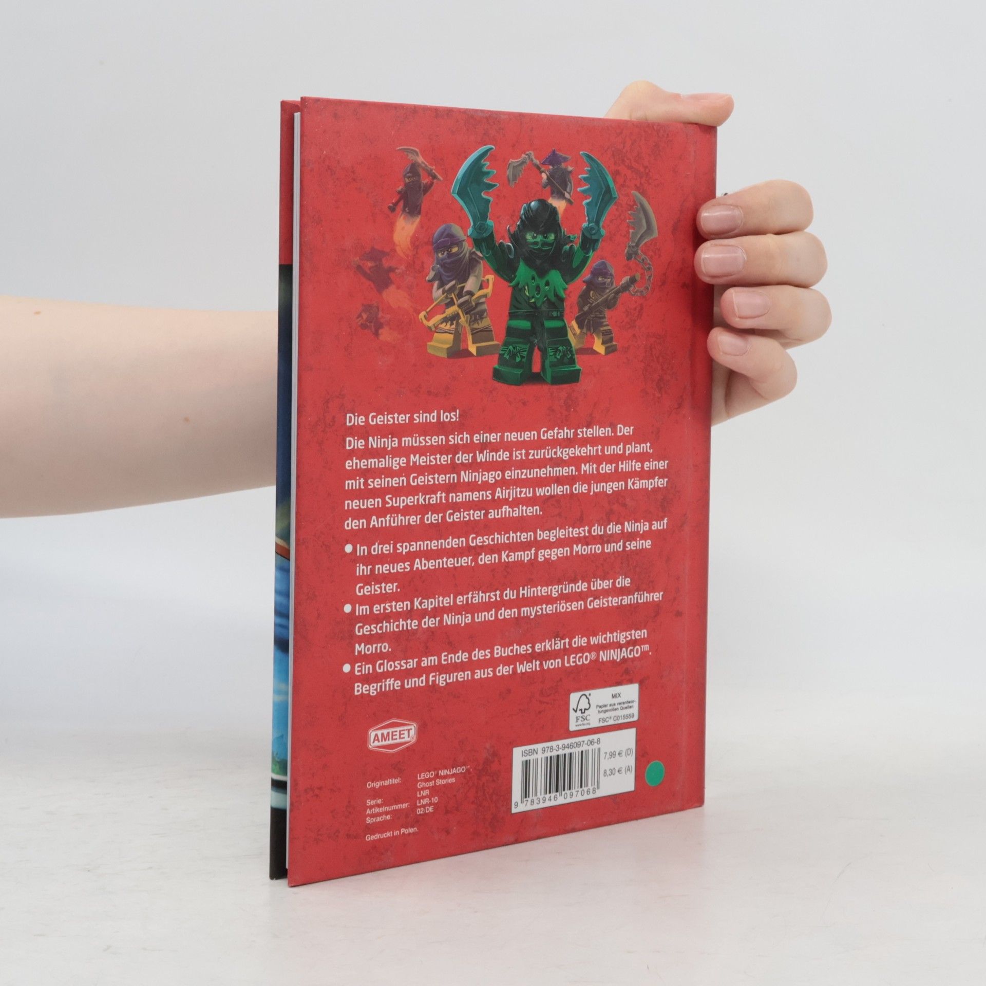 Greg Farshtey LEGO Ninjago Masters of Spinjitzu - Morros Geister