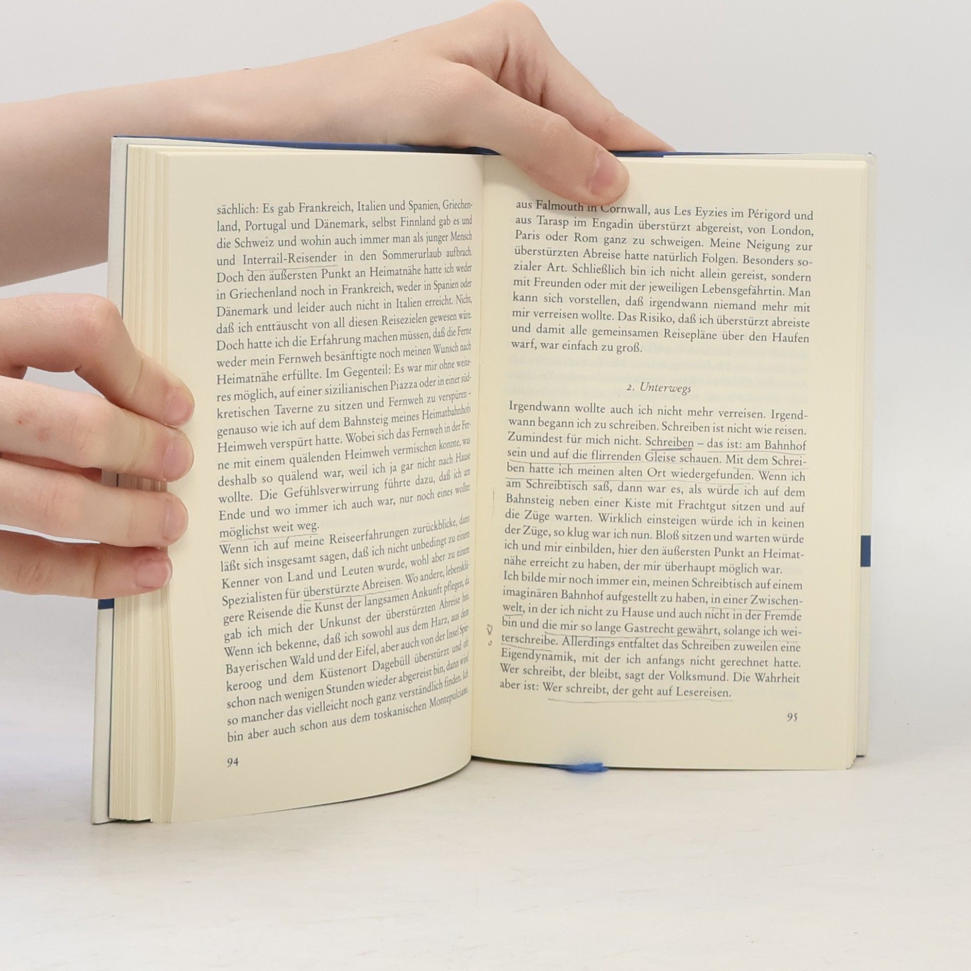 Hans-Ulrich Treichel Der Felsen, an dem ich hänge. Essays und andere Texte