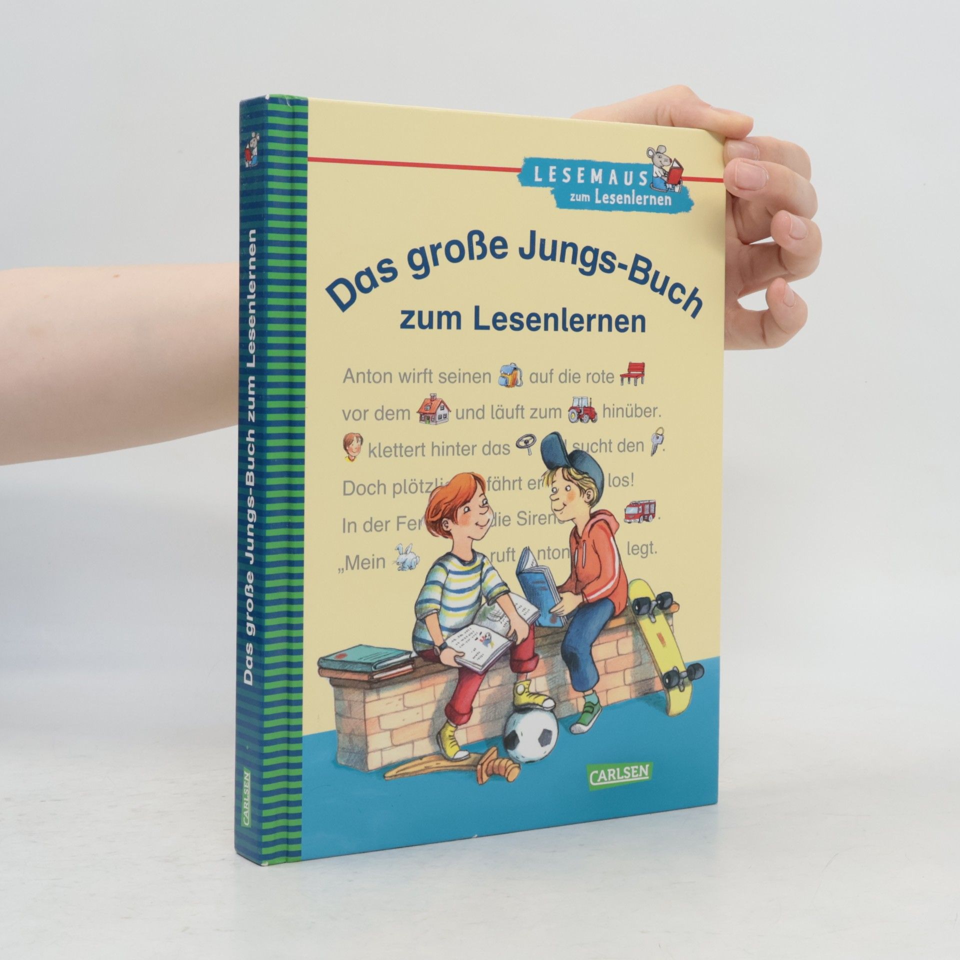 Das große Jungs-Buch zum Lesenlernen