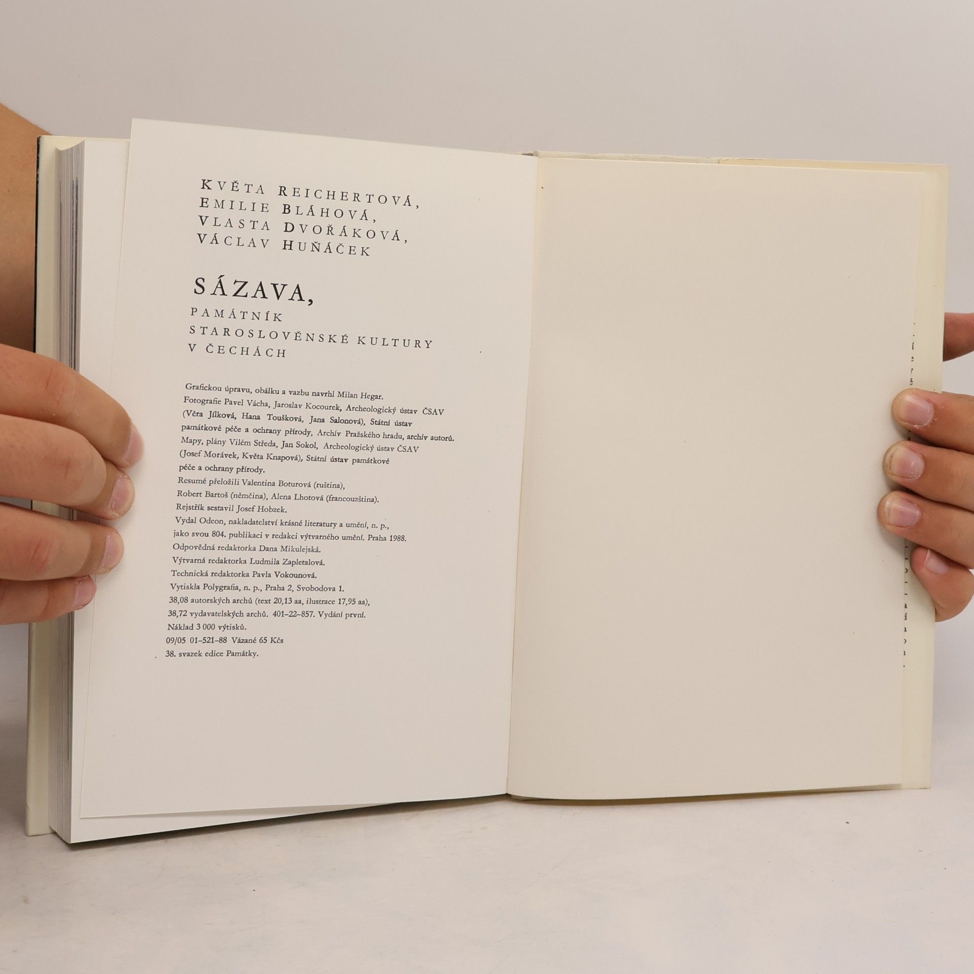 Autorenkollektiv Sázava. Památník staroslověnské kultury v Čechách