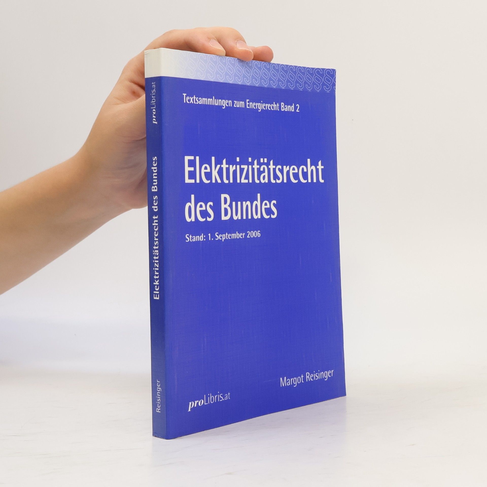 Margot Reisinger Elektrizitätsrecht des Bundes