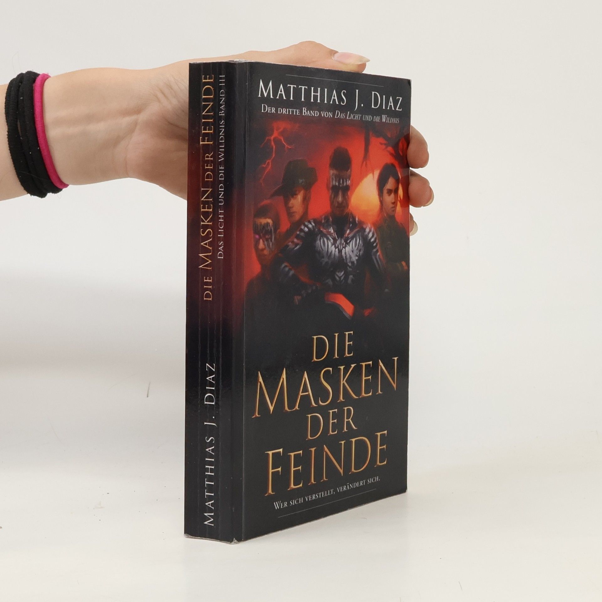 Matthias J. Diaz Die Masken der Feinde. Der dritte Band von Das Licht und die Wildnis