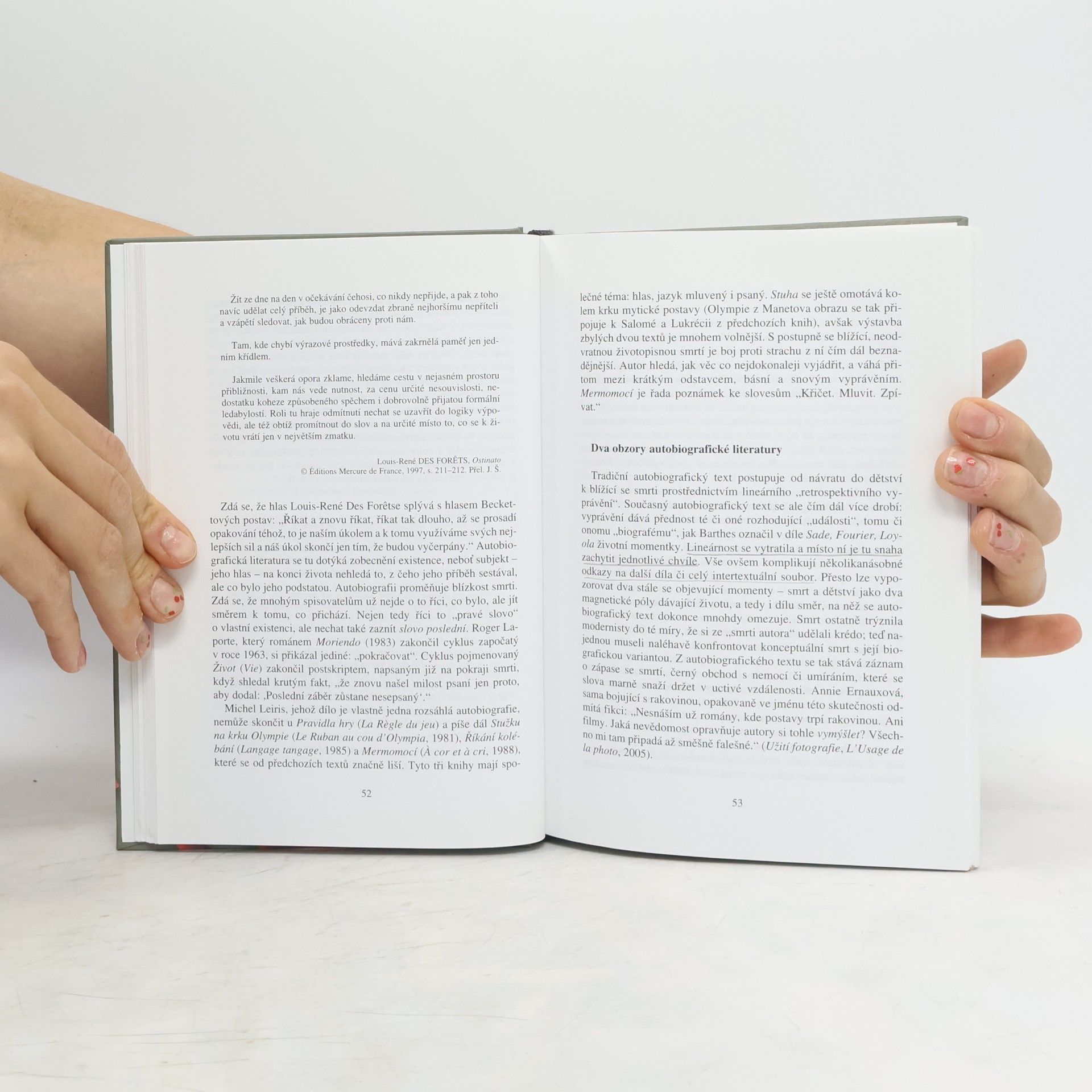 Dominique Viart Současná francouzská literatura
