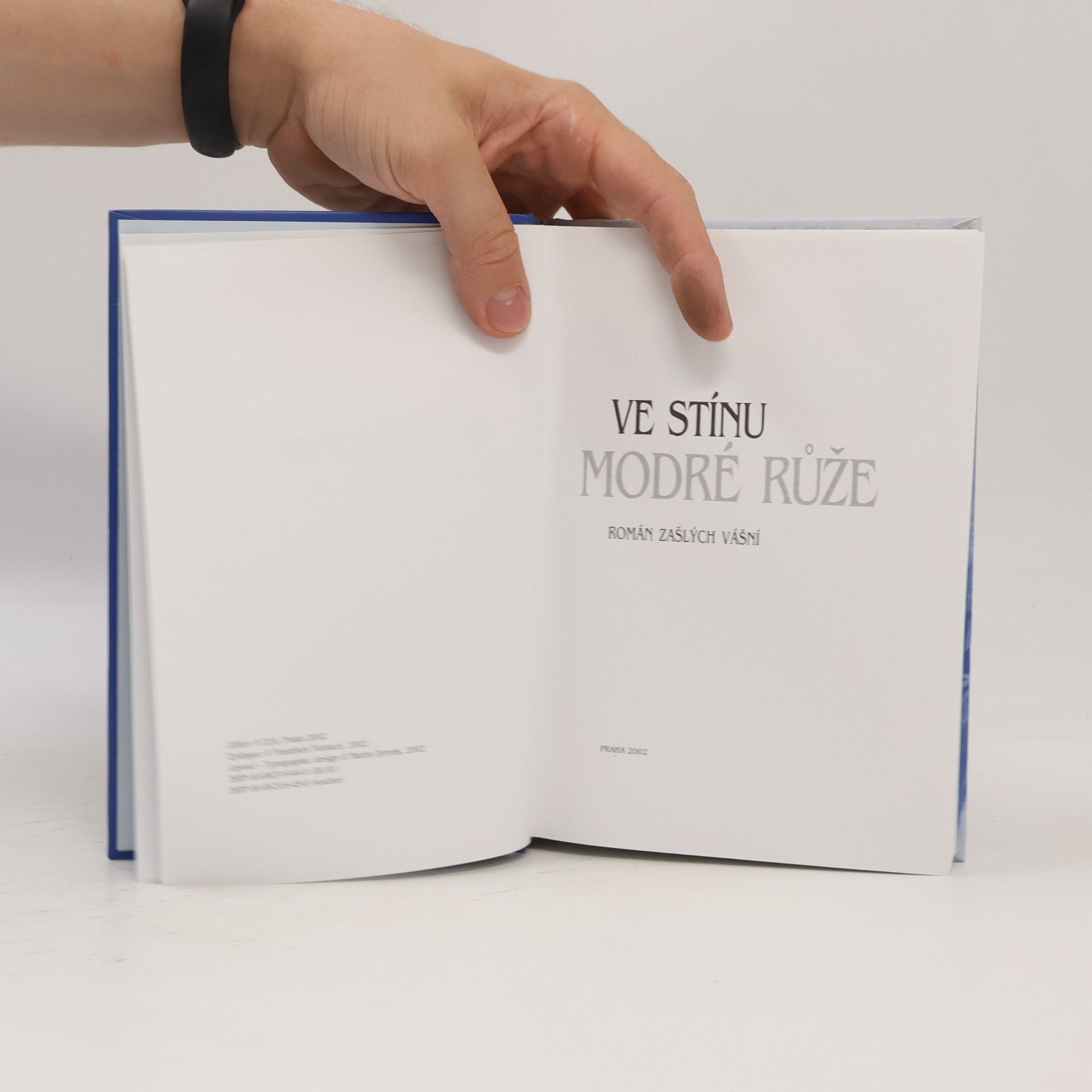 Ema Destinnová Ve stínu modré růže : román zašlých vášní. Díl III., Rozvrat