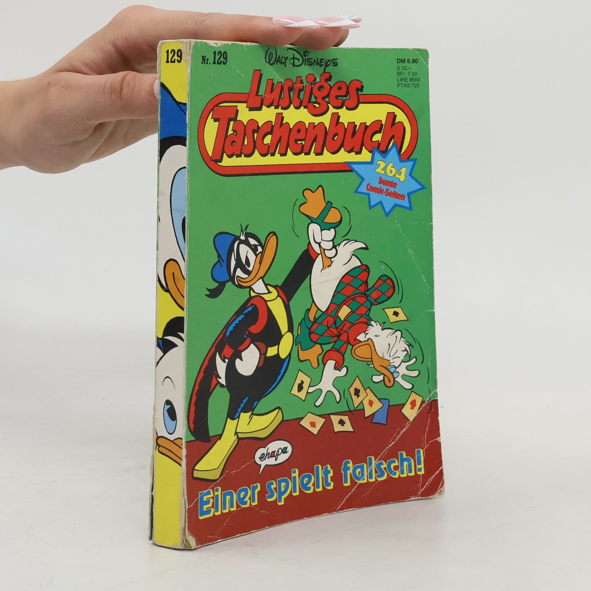 Walt Disney Lustiges Taschenbuch Nr. 129. Einer spielt falsch!