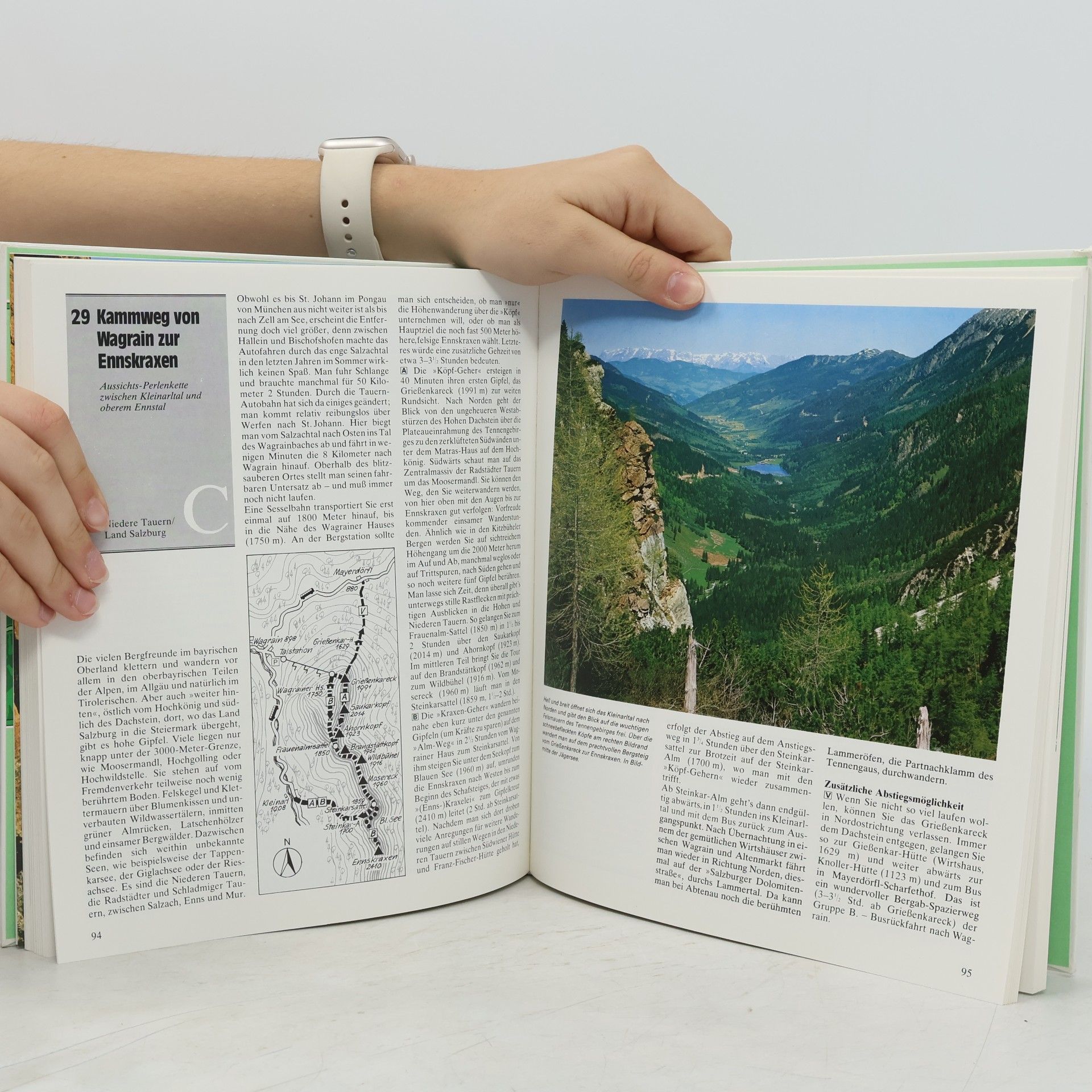 Konrad Fleischmann Das Alpen-Wanderbuch