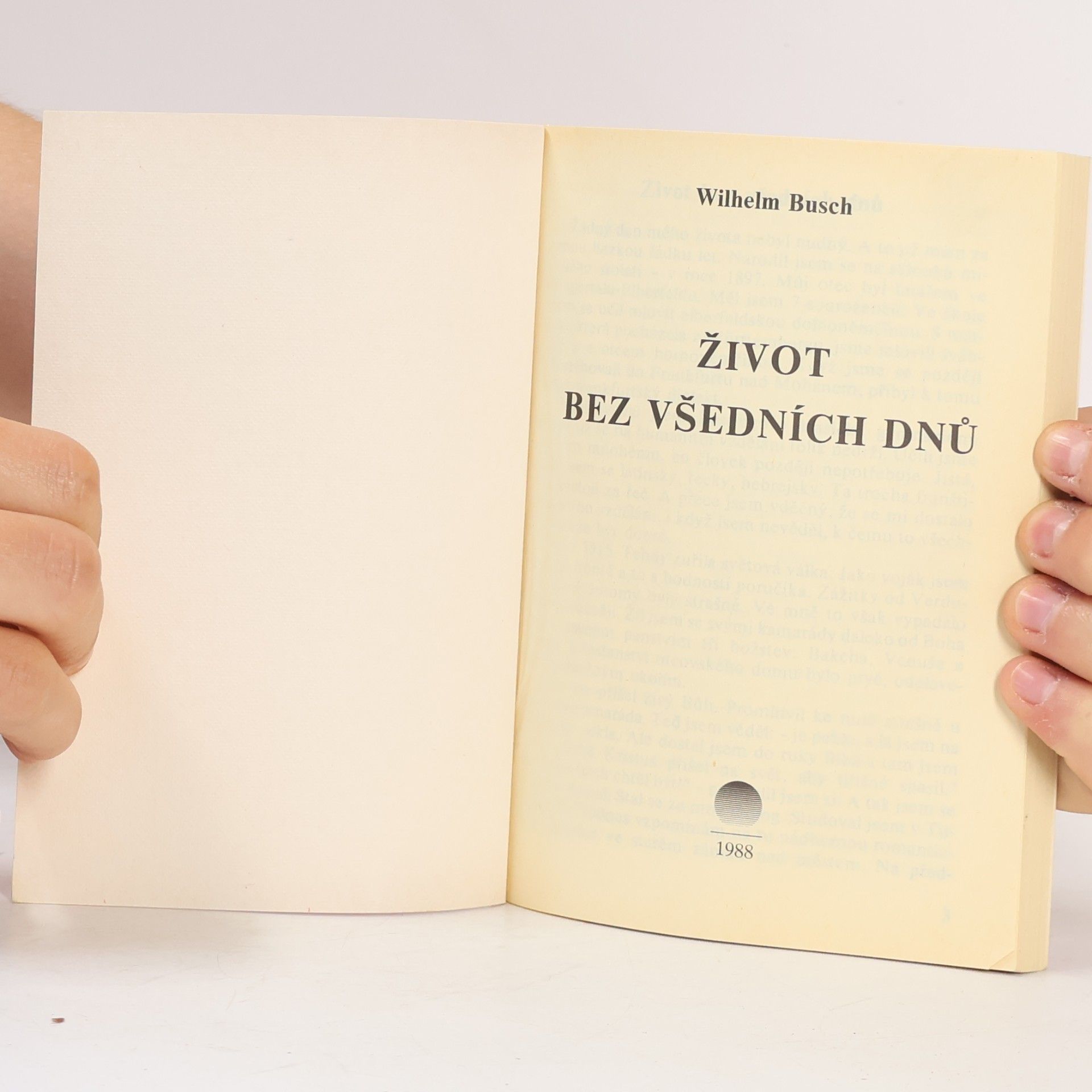 Wilhelm Busch Život bez všedních dnů