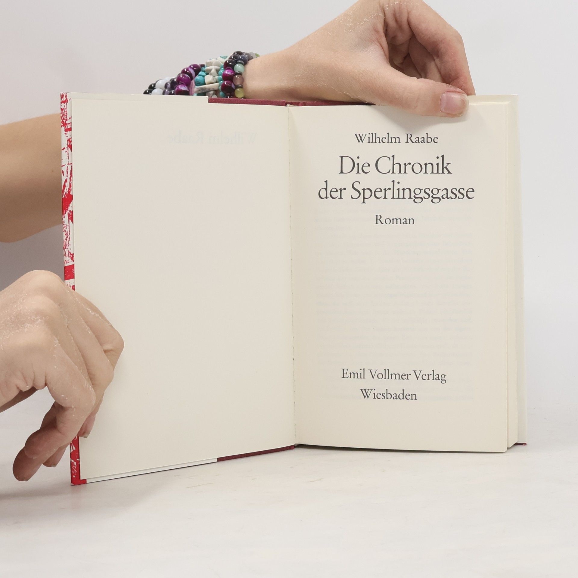 Wilhelm Raabe Die Chronik der Sperlingsgasse