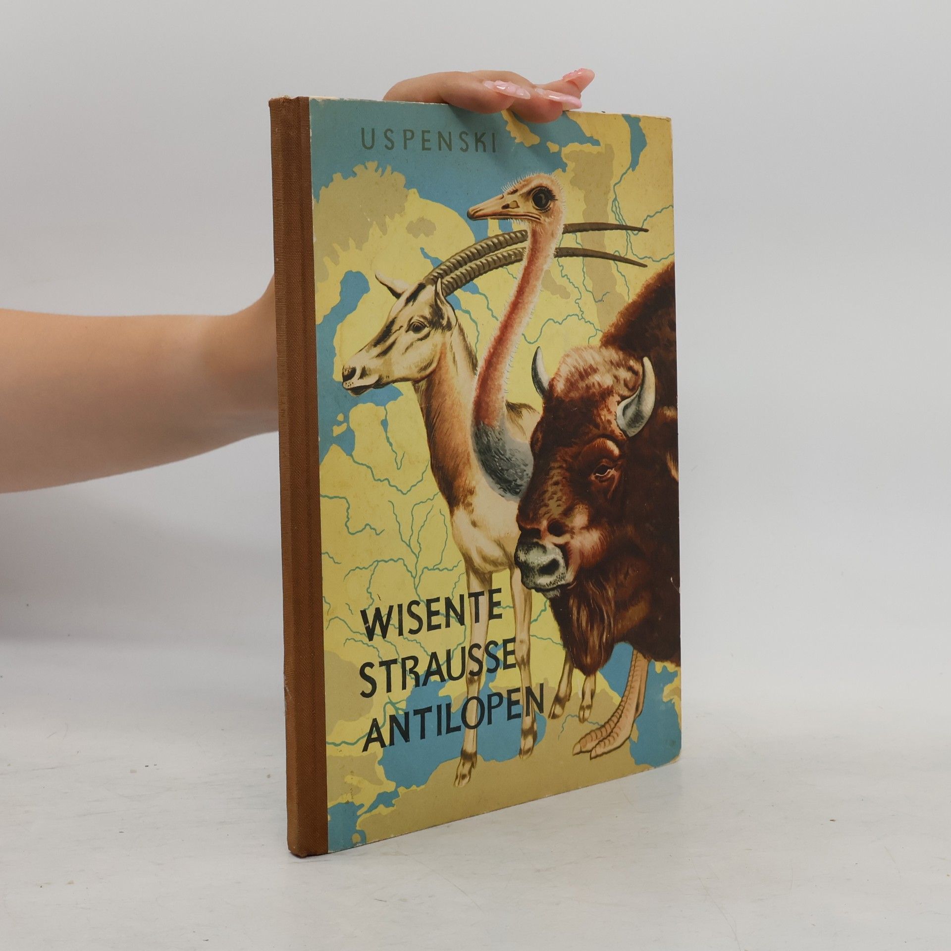 G. Uspenskij Wisente, Strausse, Antilopen