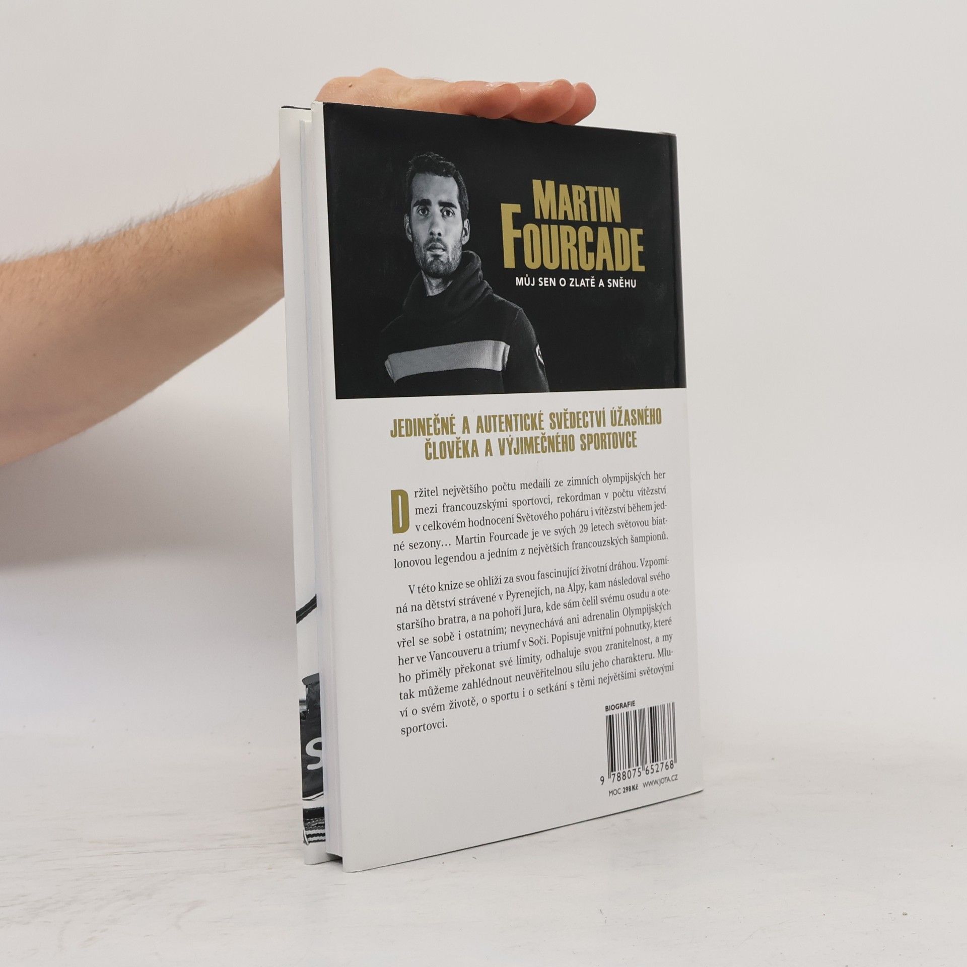 Martin Fourcade Můj sen o zlatě a sněhu