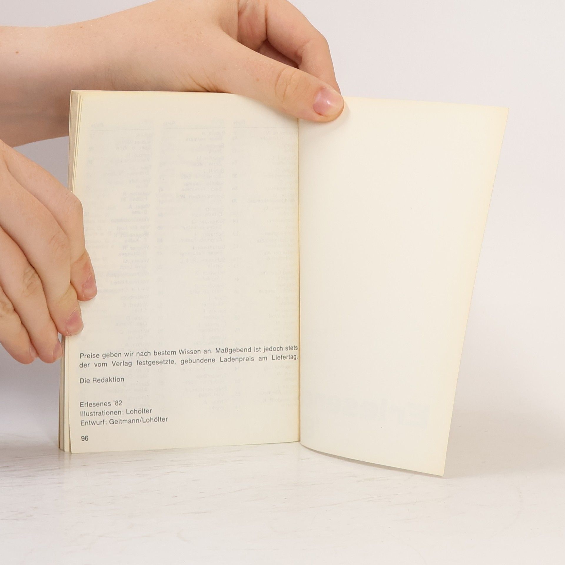 Autorenkollektiv Erlesenes '82