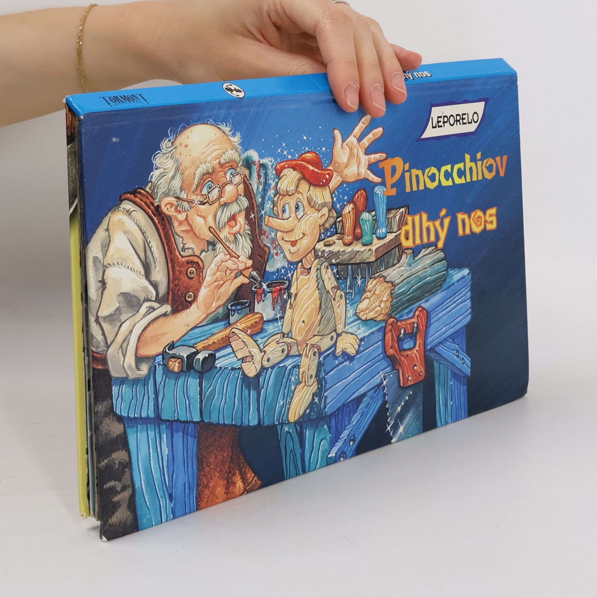 Kolektiv autorů Pinocchiov dlhý nos (pop-up leporelo)