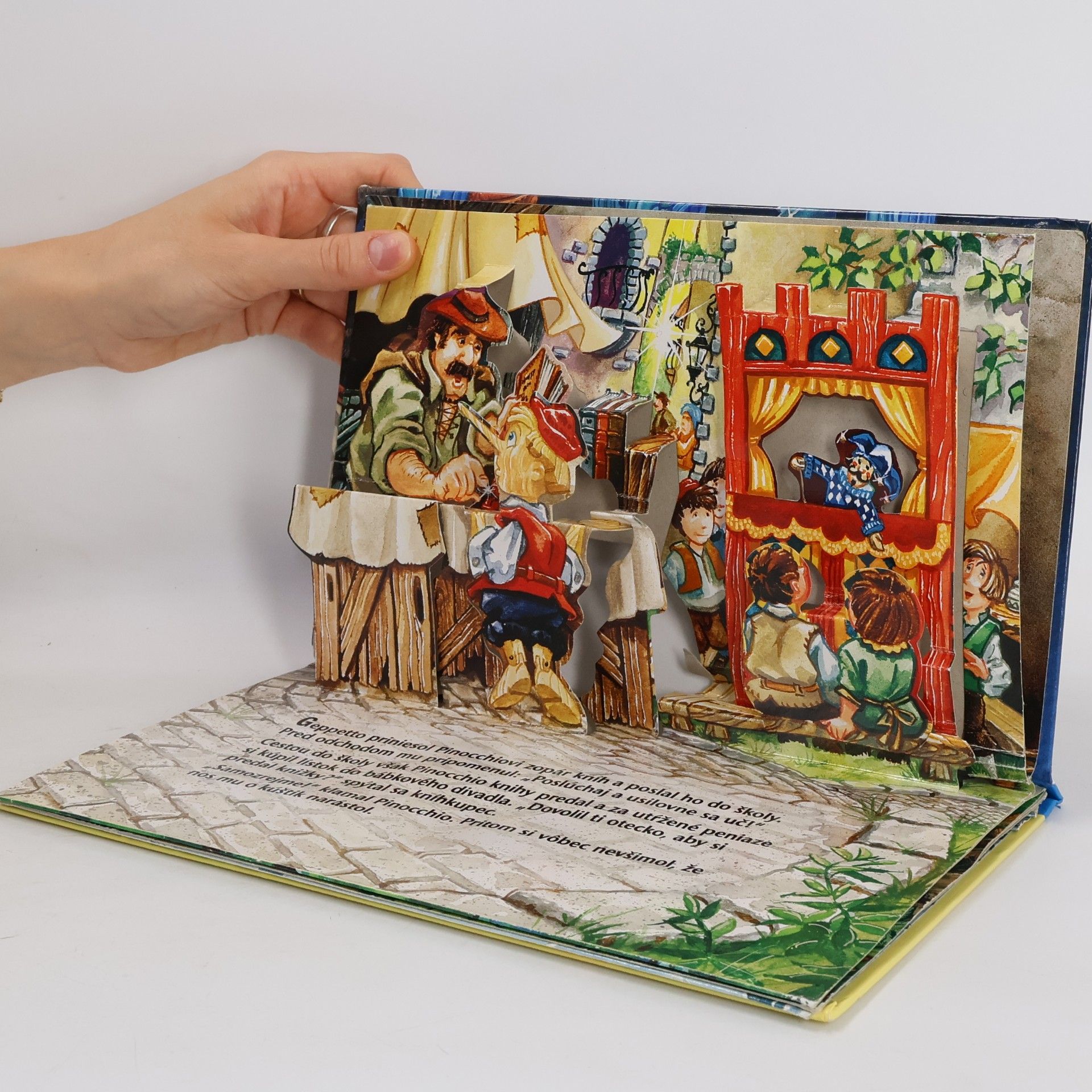 Kolektiv autorů Pinocchiov dlhý nos (pop-up leporelo)