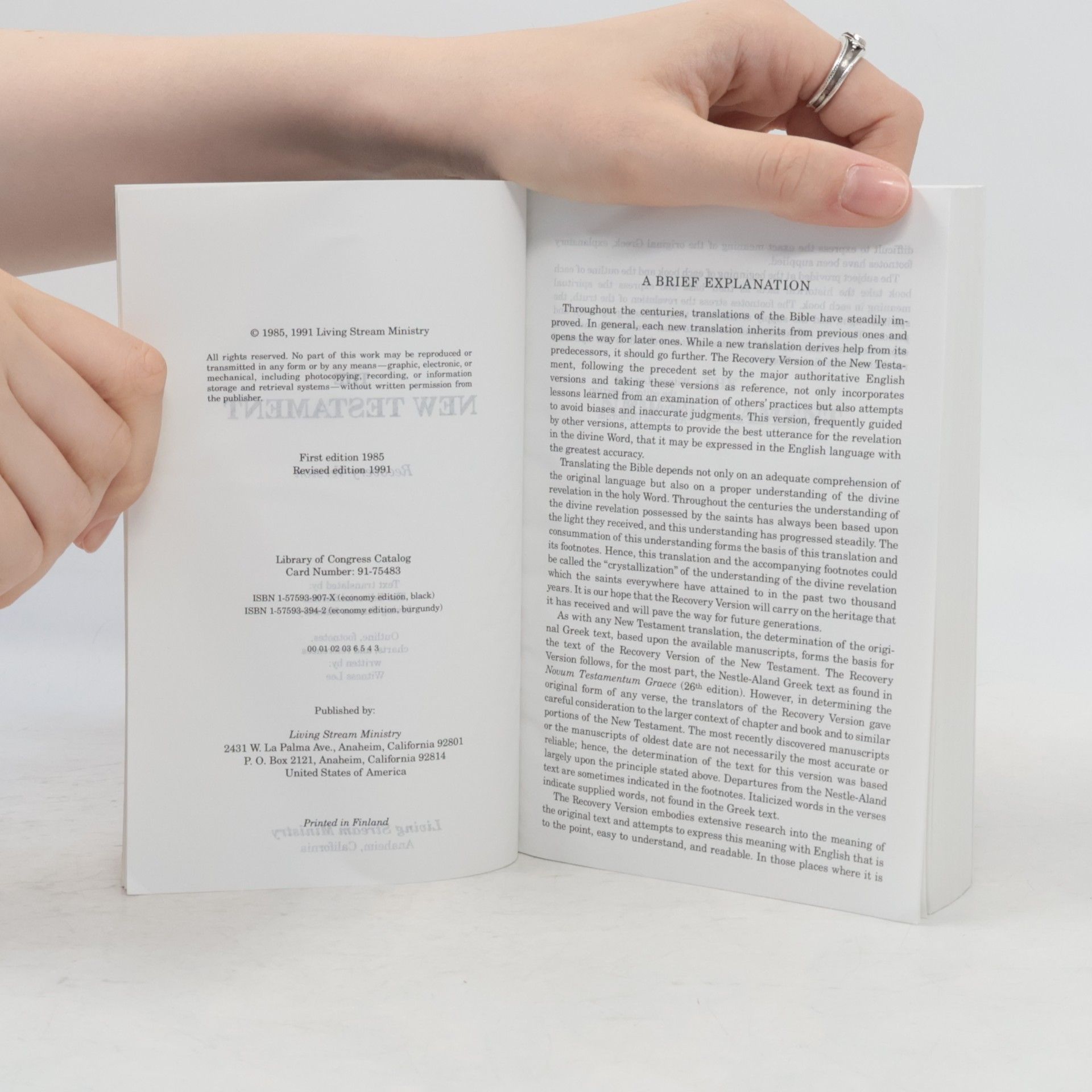 Autorenkollektiv The New Testament. Recovery Version