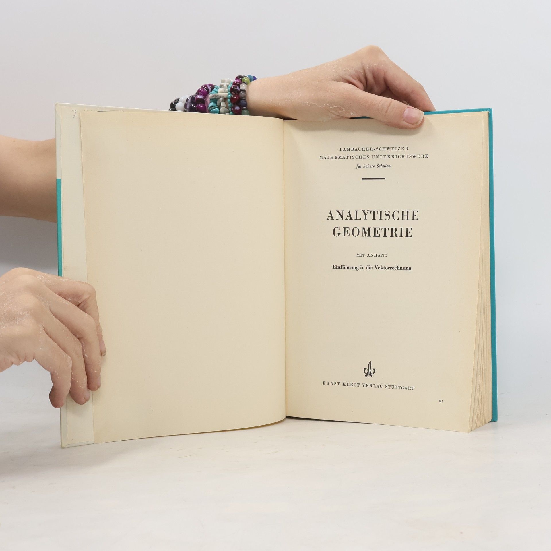 Various authors Analytische Geometrie